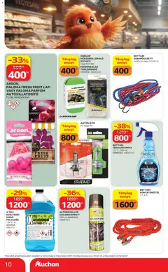 Auchan Filléres ajánlatok - amely érvényes a következő dátumtól: 2026.10.01. | Oldal: 10 | Termékek: Szilikon, Törlőkendő, Mikroszálas törlőkendő, Parfüm