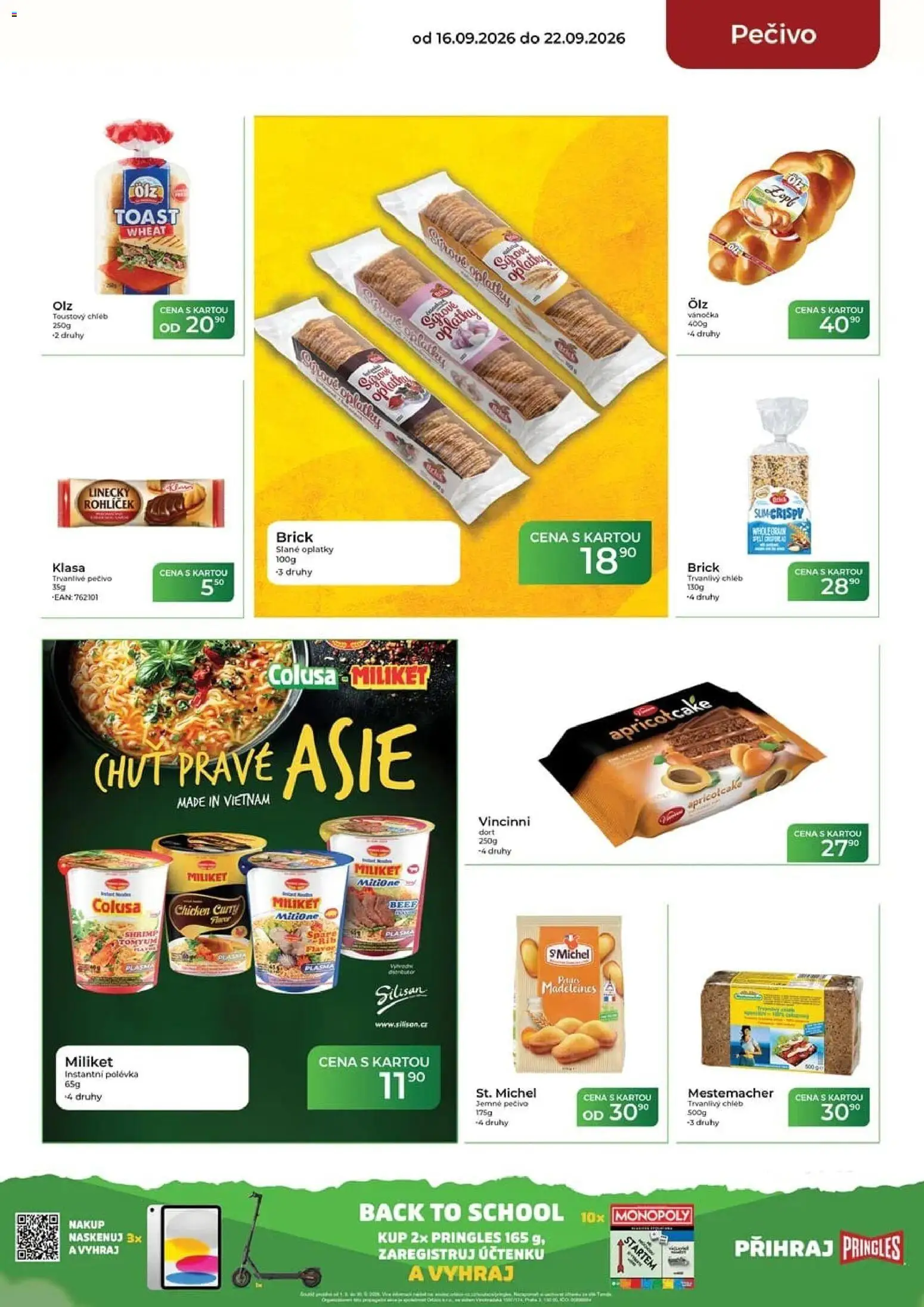 Tamda Foods leták od 16.09.2026 | Strana: 25 | Produkty: Pečivo, Vánočka, Dort, Oplatky