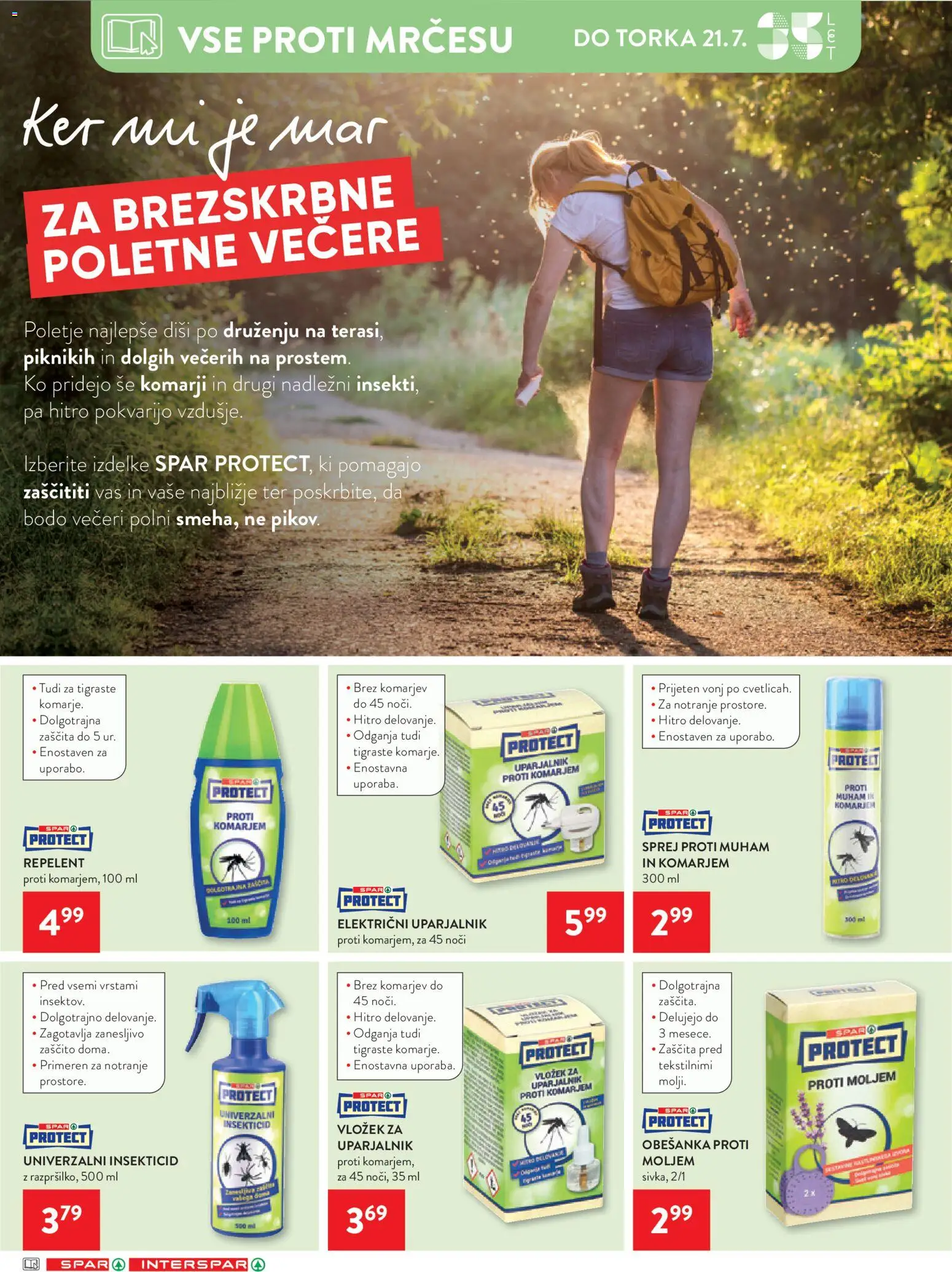 Novi Spar katalog ponudbe – veljaven od 16.07.2026 | Stran: 36 | Izdelki: Repelent