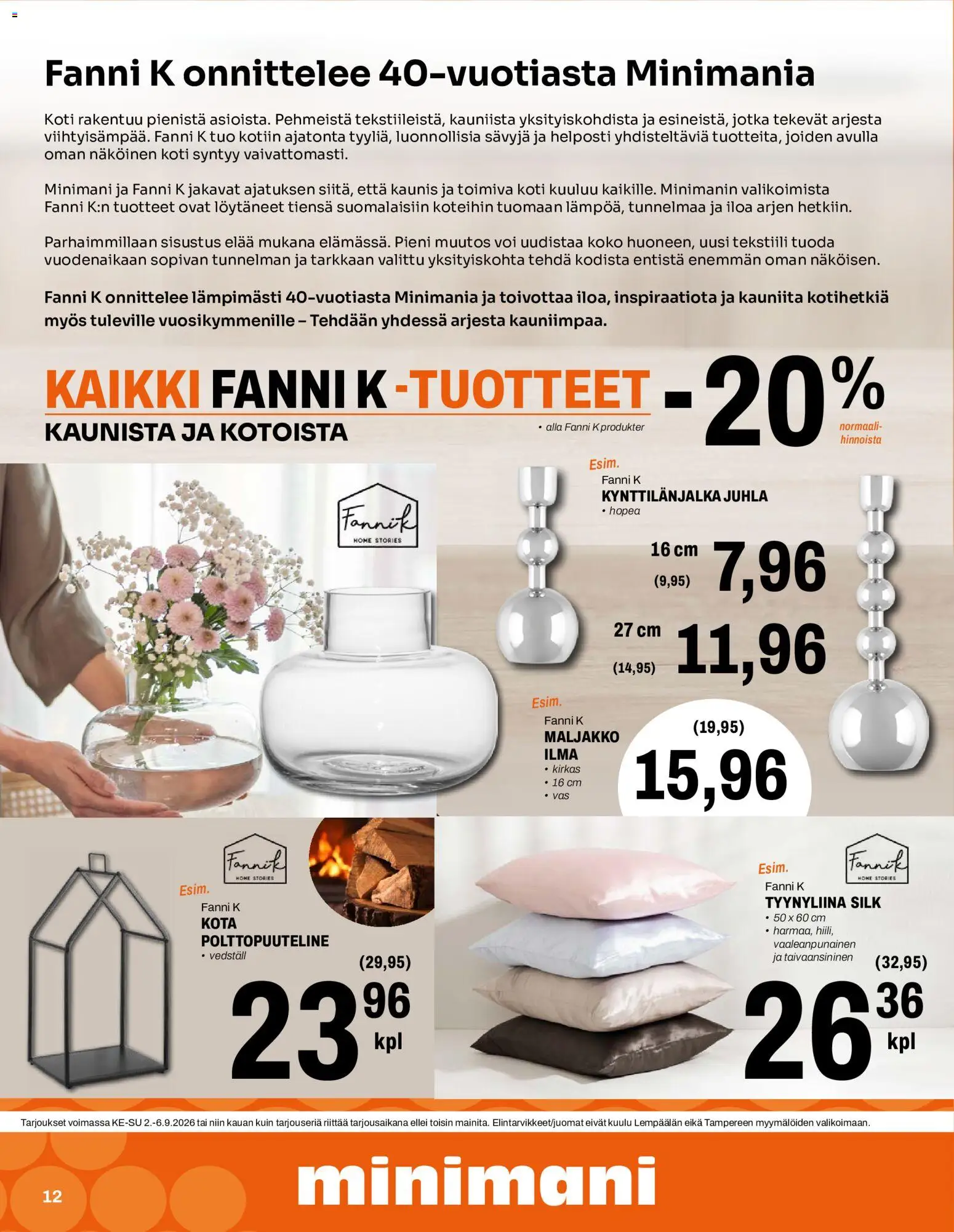Minimani tarjoukset – voimassa 02/09/2026 alkaen | Sivu: 12