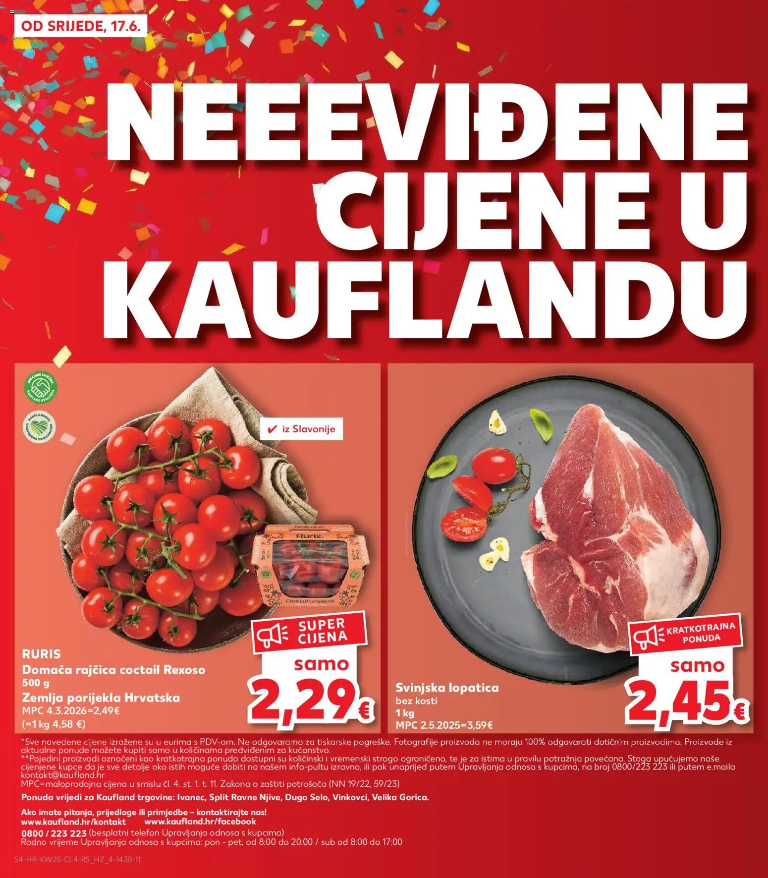 Kaufland HR akciós ujság - amely érvényes a következő dátumtól: 17.06.2026 | Oldal: 4 | Termékek: Telefon