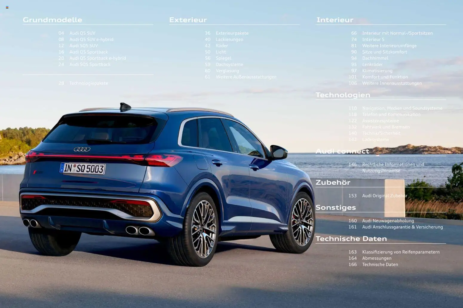 Audi Q5 – gültig ab 01.10.2026 | Seite: 3 | Produkte: Spiegel, Telefon