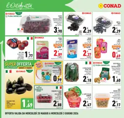 Anteprima del volantino MIRTILLI CONAD, conf. da 125 g valido a partire dal 20.05.2026 | Pagina: 8