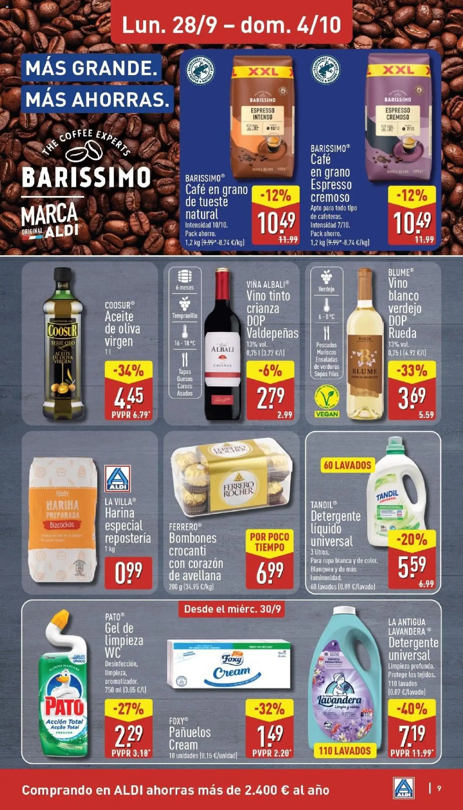 Aldi folleto Baleares │ válido desde el 28/09/2026 | Página: 9