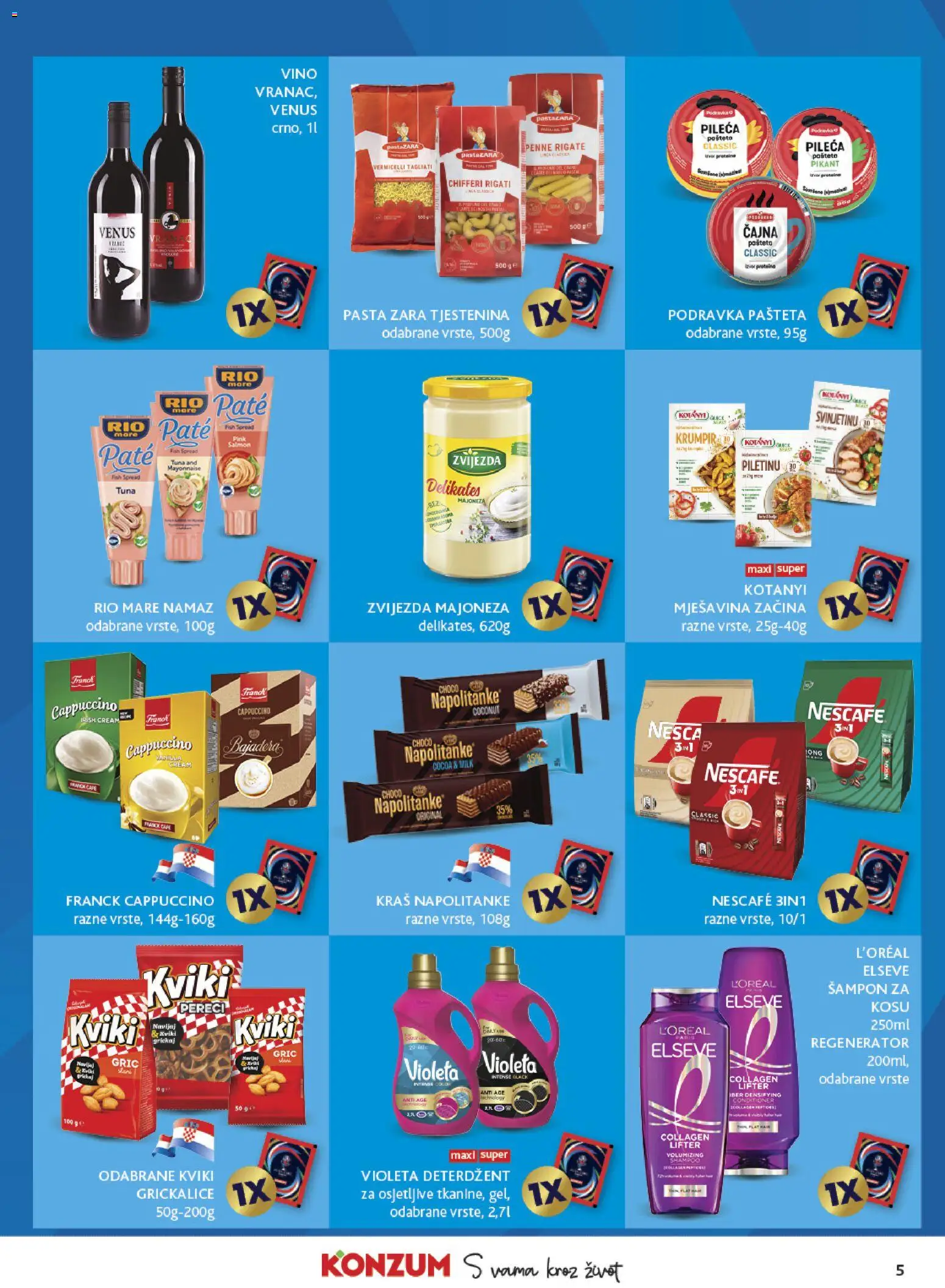Konzum HR Akciós Újság 2026.06.03.-tól/töl - fantasztikus ajánlatokat! 🛍️ | Magyarország