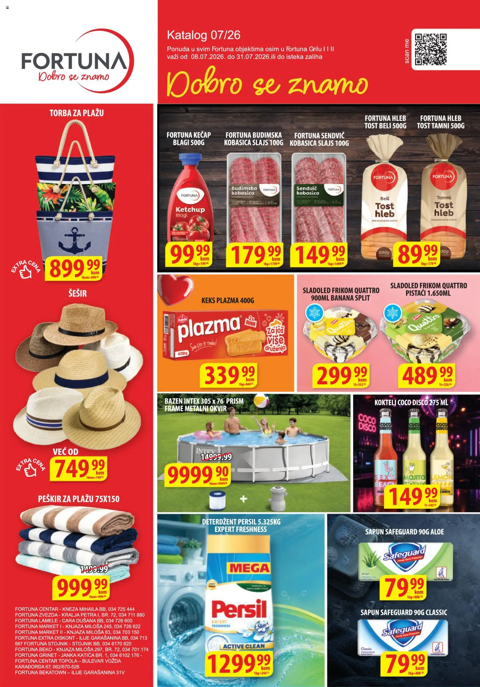 Fortuna Market katalog - važi od 08.07.2026 | Strana: 1