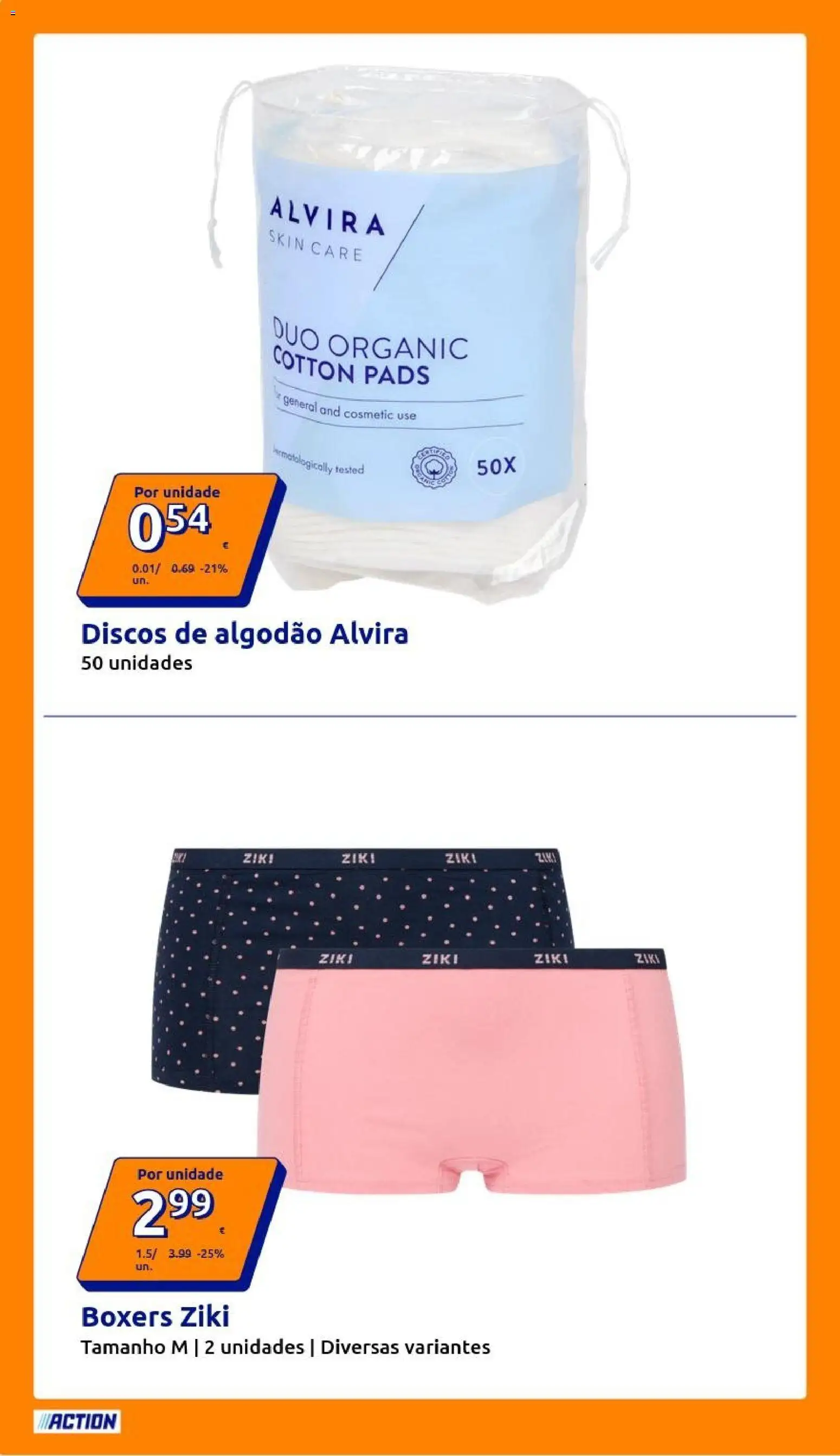 Action folheto │ válido de 05/08/2026 | Página: 12 | Produtos: Algodão
