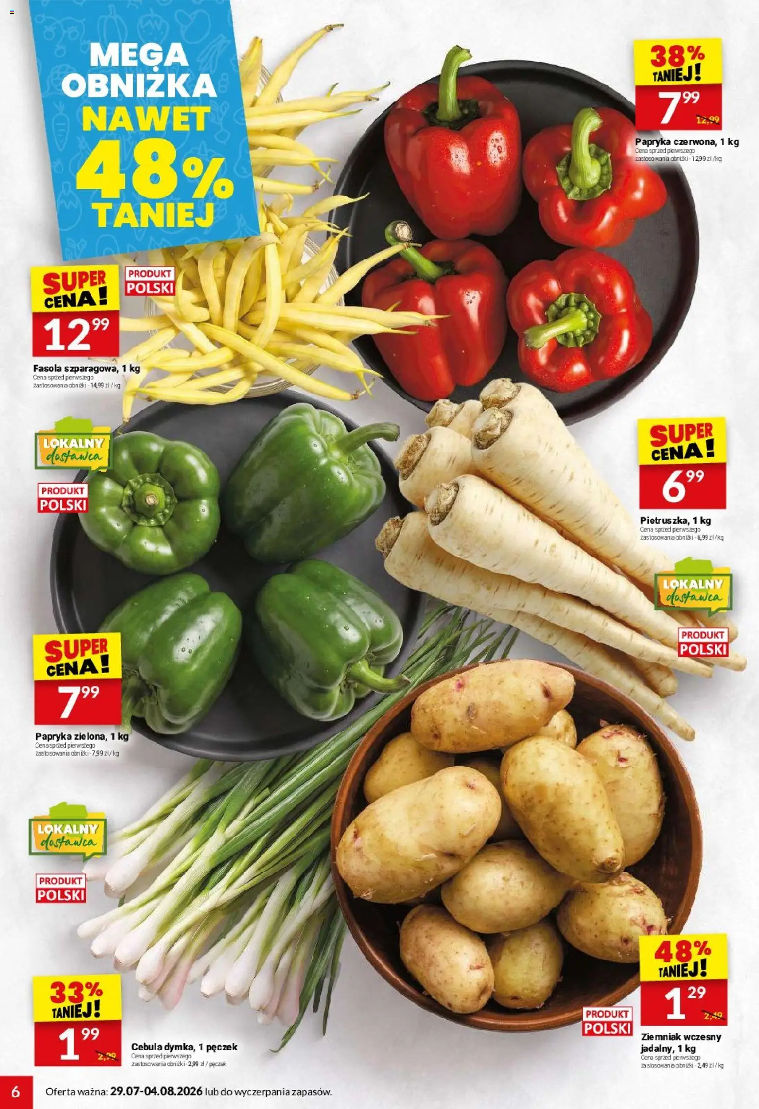 Twój Market gazetka od 29.07.2026 | Strona: 6 | Produkty: Papryka