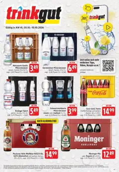 Trinkgut - trinkgut: Wochenangebote ab 05.10.2026 gültig
