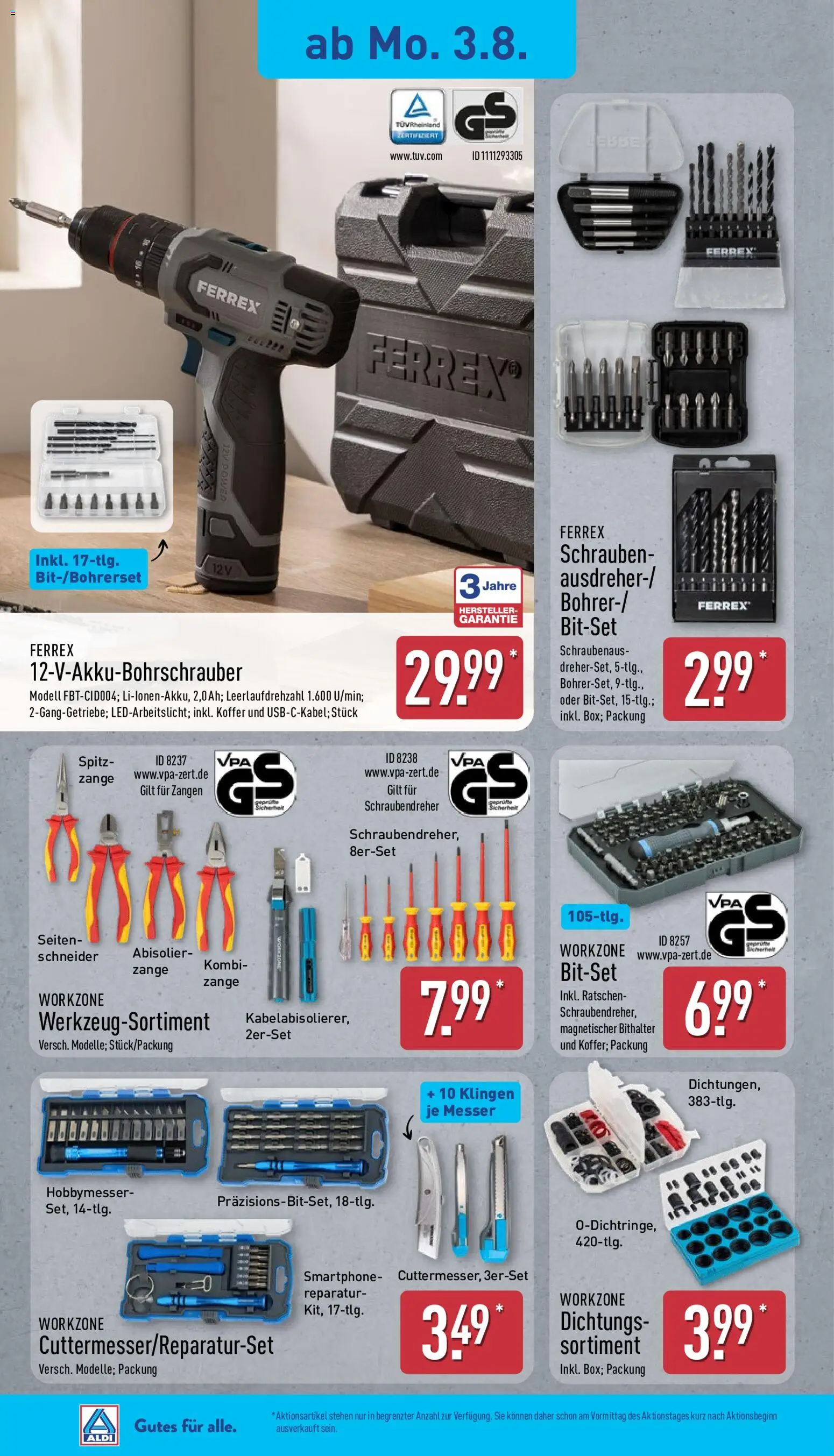 Aldi Ausblick – gültig ab 03.08.2026 | Seite: 4 | Produkte: Koffer, Smartphone