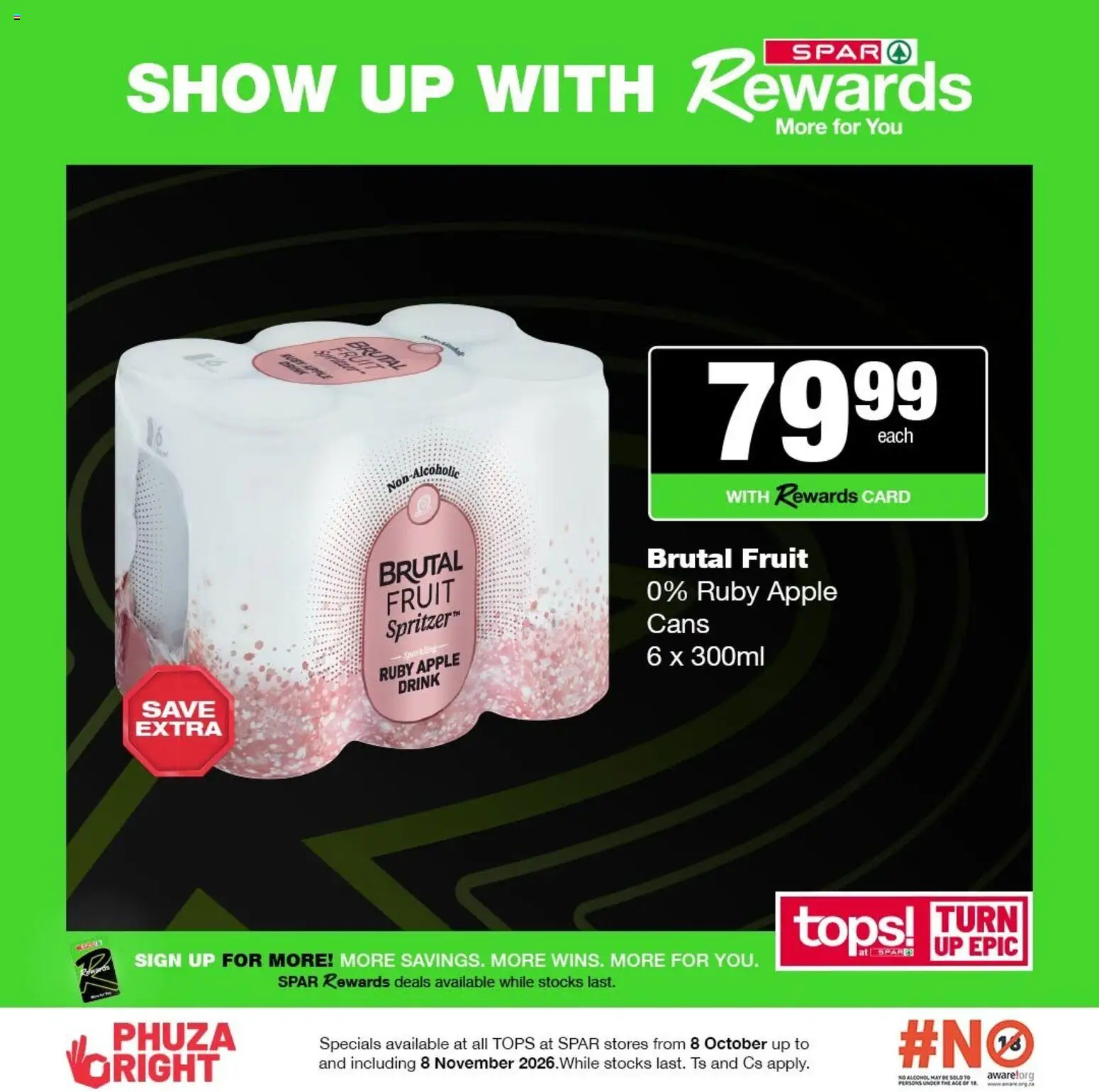 New Tops at Spar catalogue – valid from 08/10/2026 | Page: 6 | Products: Fruit
