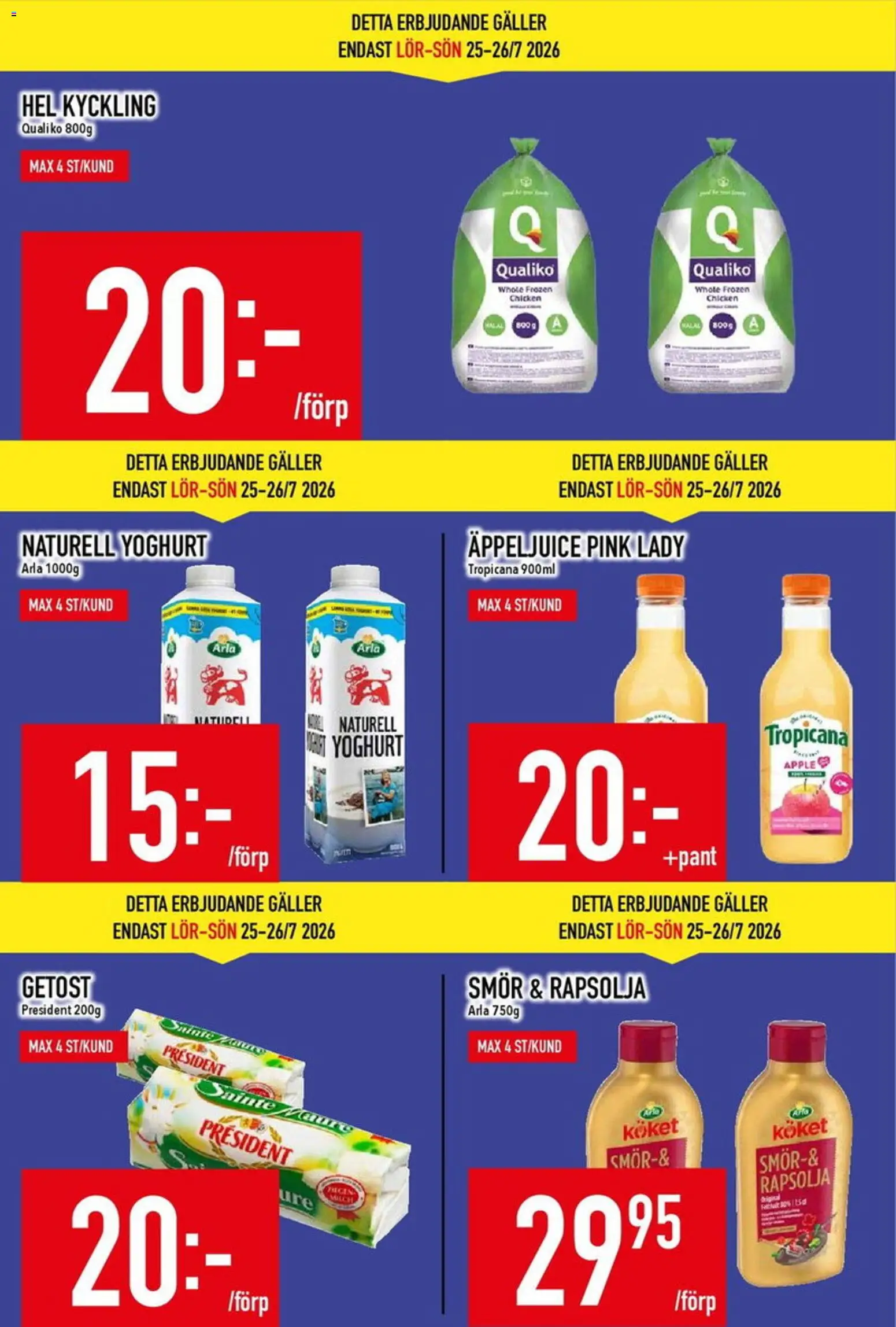 Matdax reklamblad aktuell från 27/07/2026 | Sida: 5