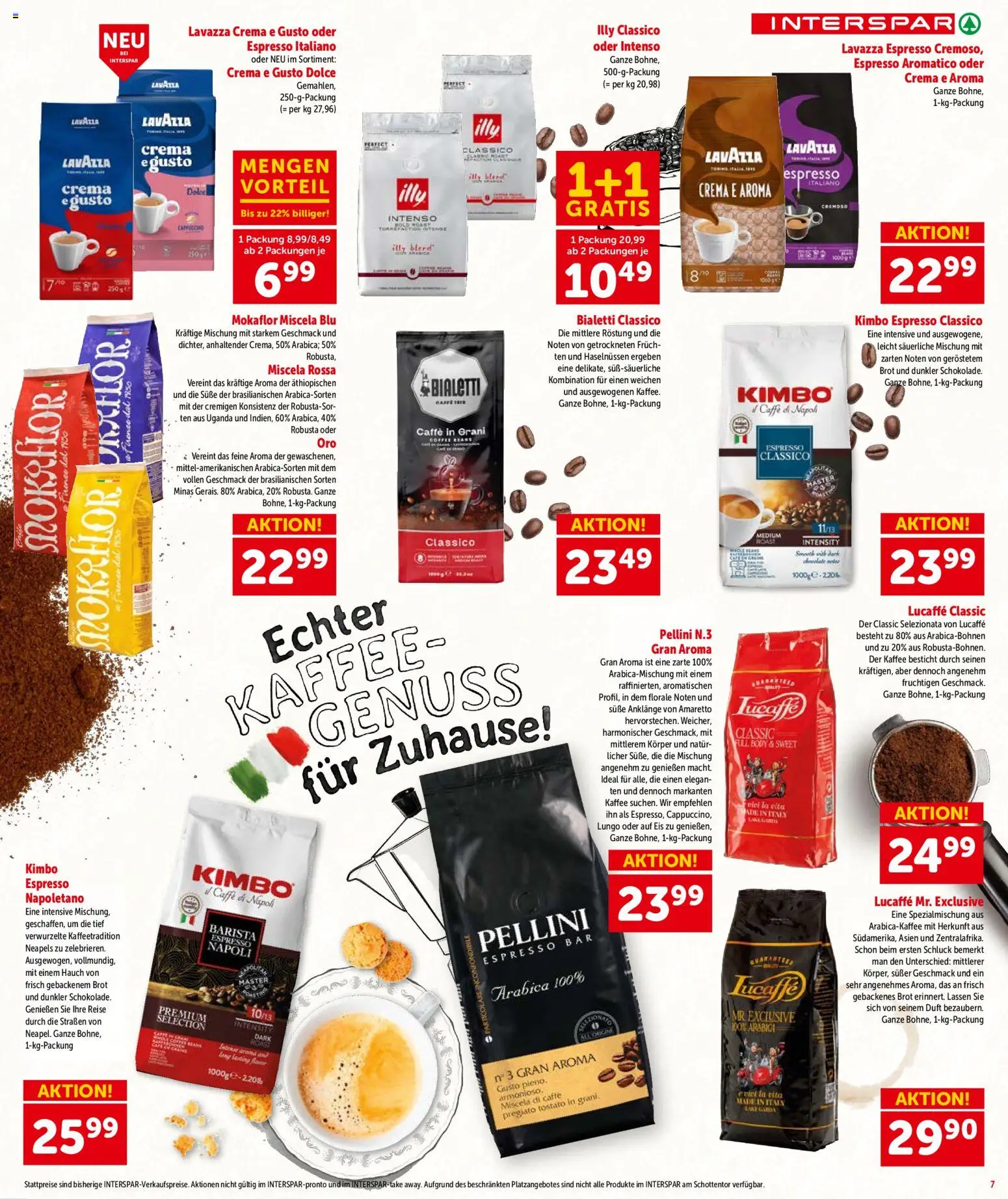 Interspar - Wien gültig ab 03.06.2026 | Seite: 7 | Produkte: Eis, Duft, Brot, Kaffee