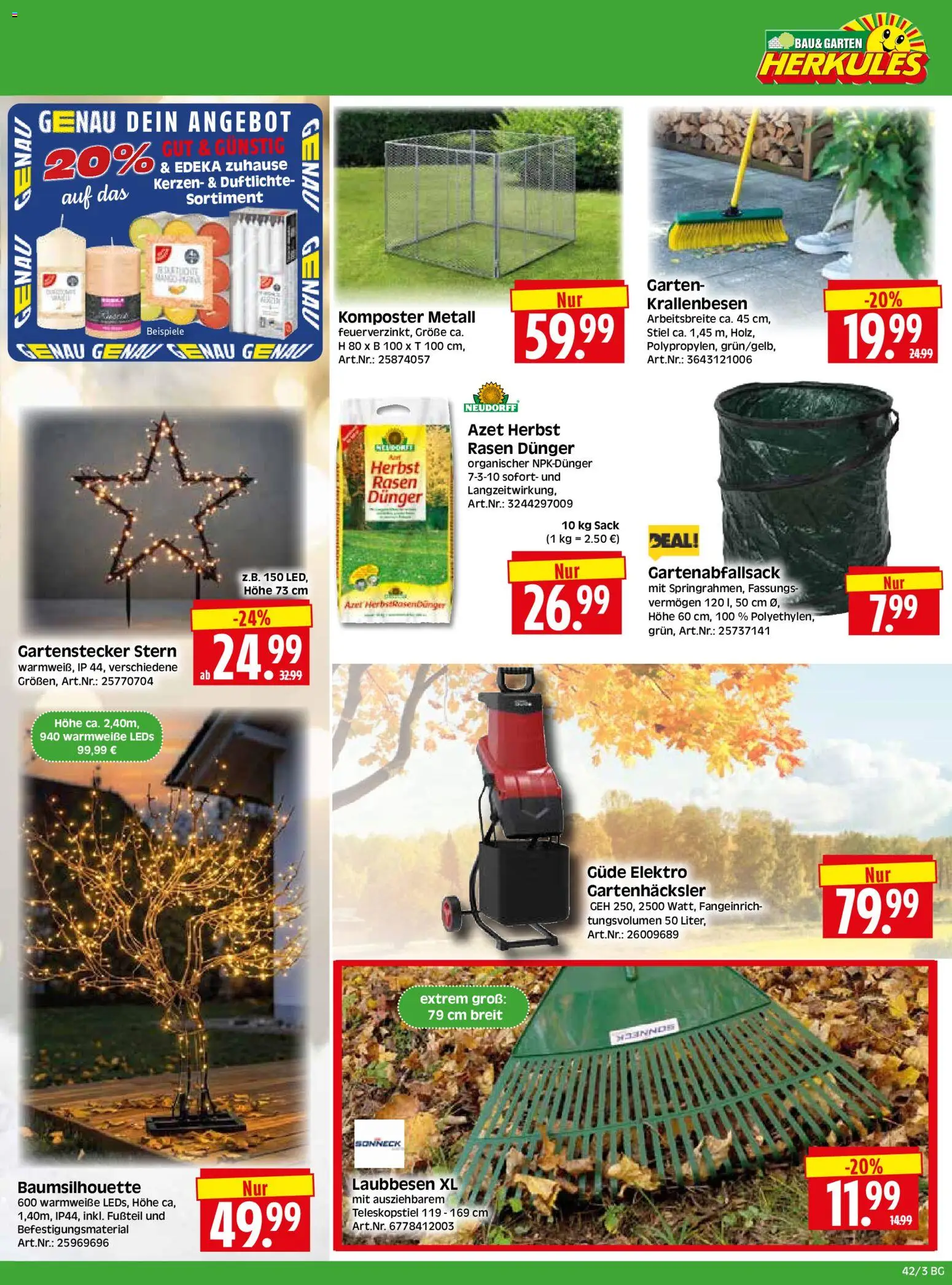HERKULES Bau & Garten – gültig ab 12.10.2026 | Seite: 3