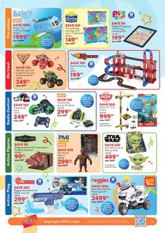 Toys R Us specials catalogue – valid from 23.04.2026 | Page: 3 | Products: Jam, Gift card, Toys, Water