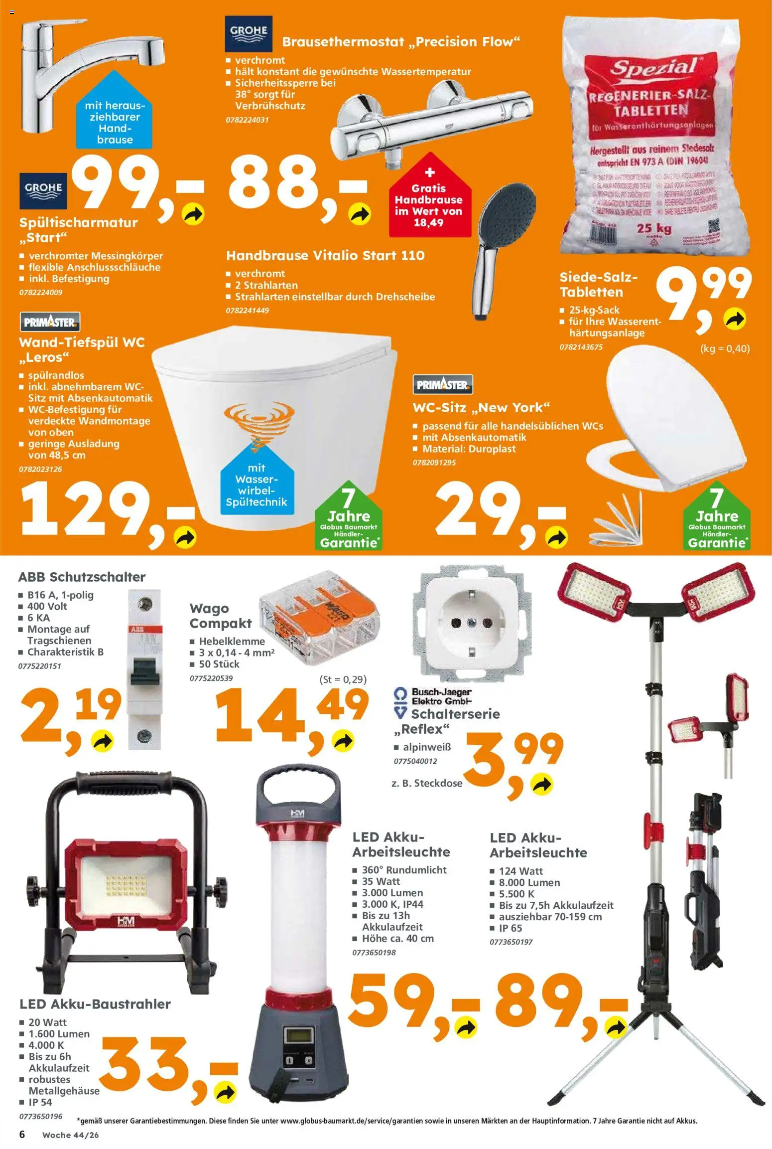 Globus Baumarkt Prospekt Berlin-Treptow – gültig ab 25.10.2026 | Seite: 6