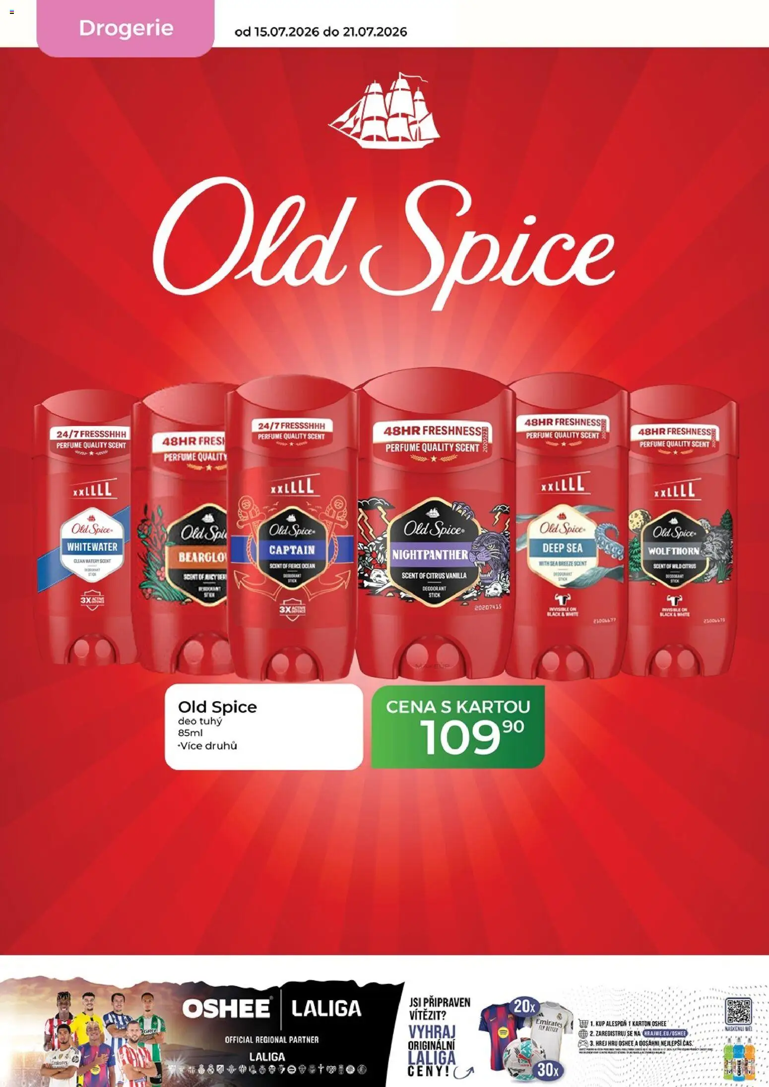 Tamda Foods leták od 15.07.2026 | Strana: 58 | Produkty: Deodorant, Old Spice, Drogerie