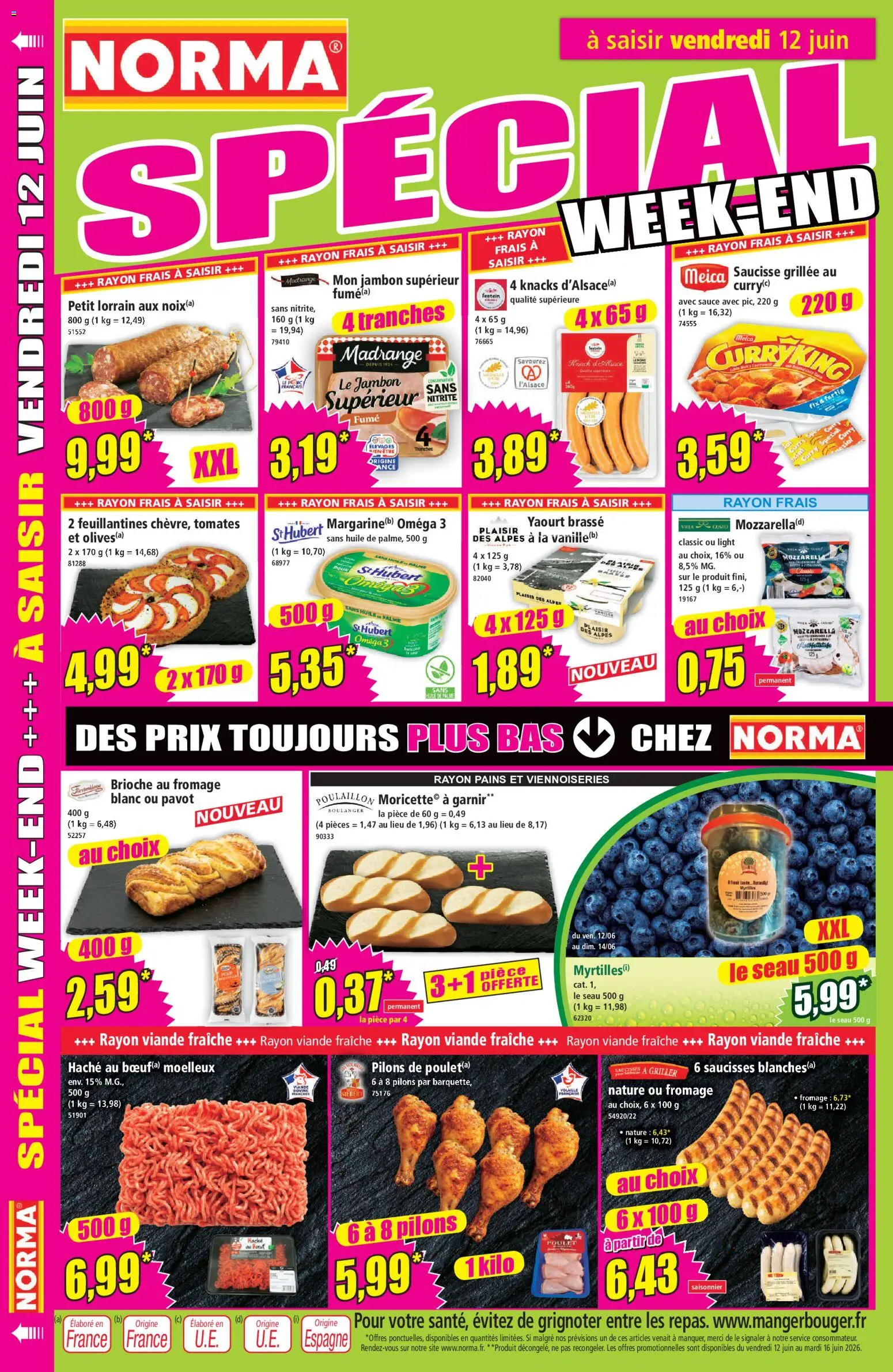 {H1} | Page: 12 | Produits: Volaille, Huile, Saucisse, Tomates