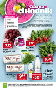 Pogląd oferty "Stokrotka gazetka" - ważna od 14.05.2026 | Strona: 9 | Produkty: Maślanka, Stokrotka, Buraki, Ogórki gruntowe