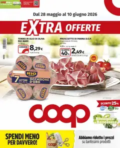 Anteprima del volantino COOP volantino Milano valido a partire dal 28.05.2026