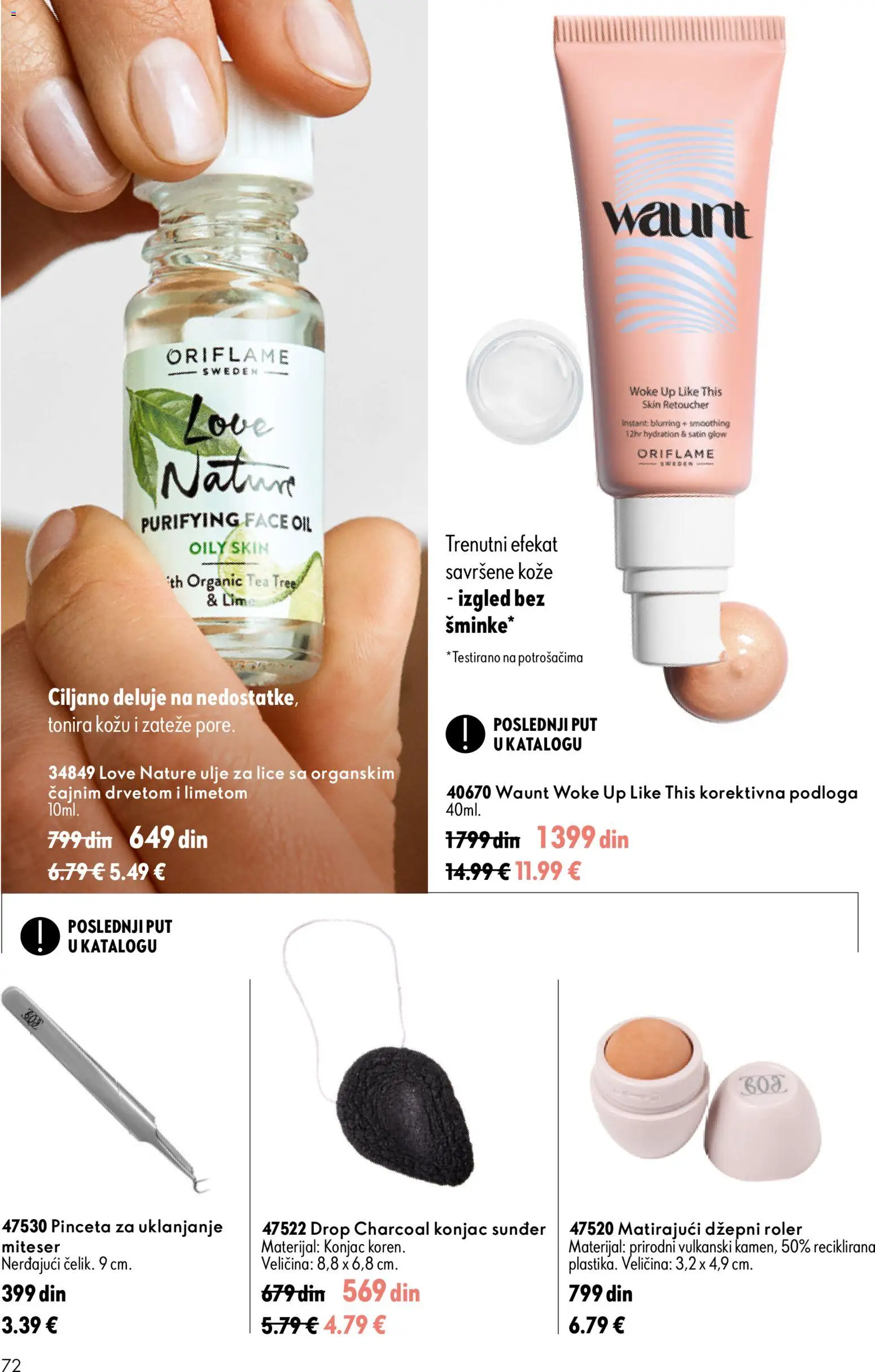 Oriflame katalog - važi od 16.09.2026 | Strana: 72 | Proizvode: Ulje