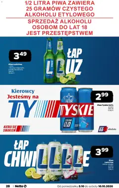 Pogląd oferty "Piwo Lech Free (różne rodzaje), puszka 500 ml" - ważna od 05.10.2026 | Strona: 28