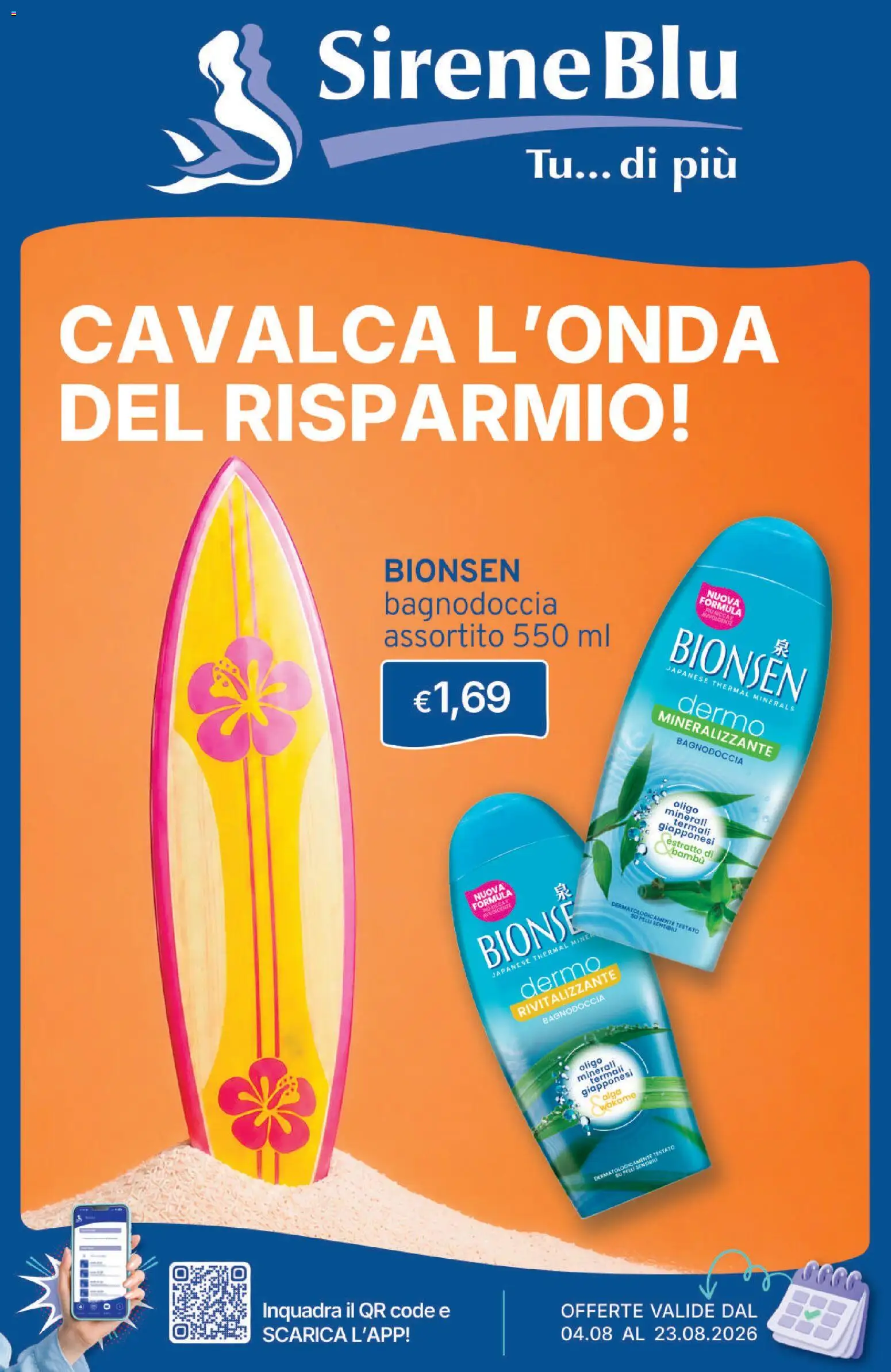 Volantino Sirene Blu del 04/08/2026 | Pagina: 1