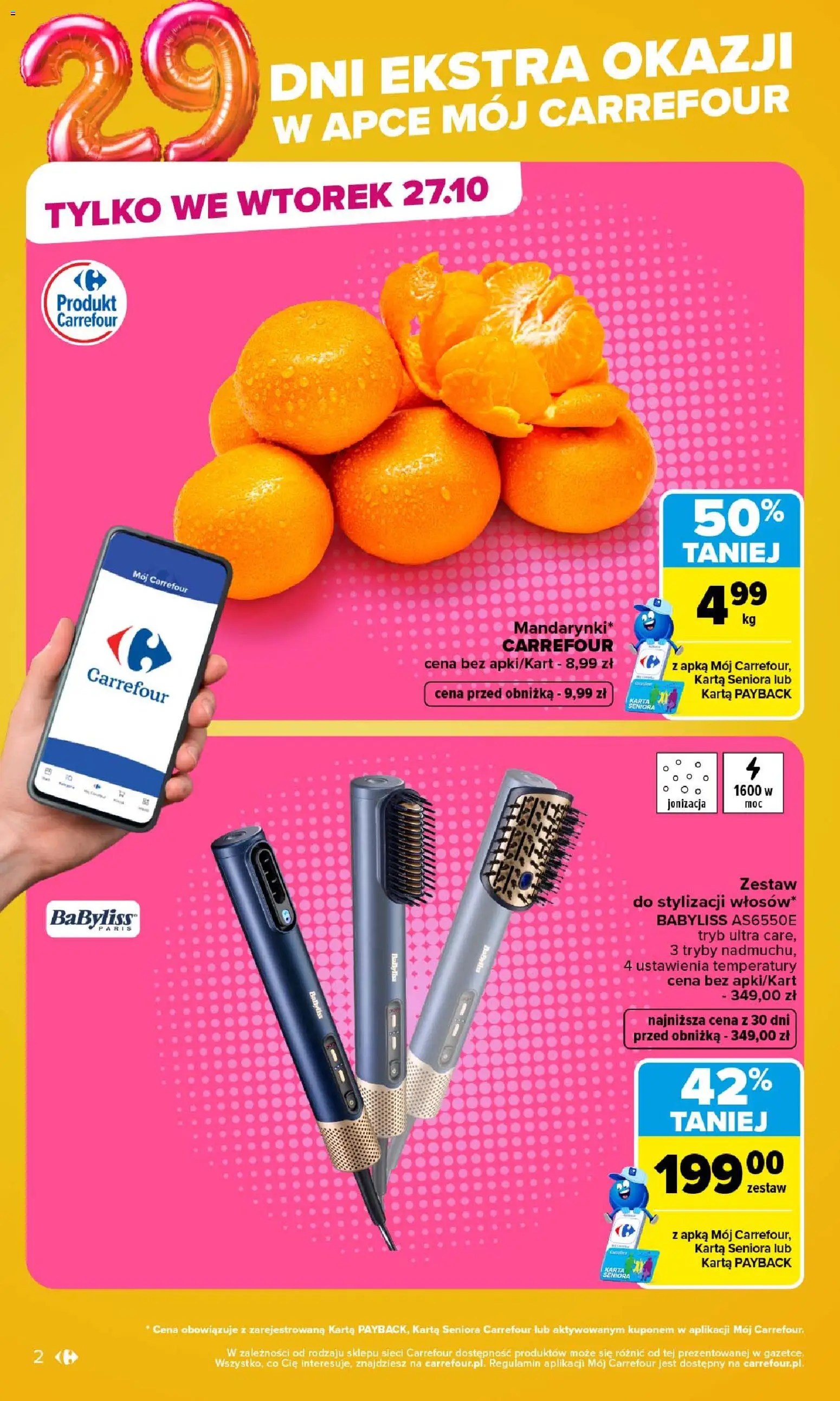 Carrefour gazetka - Market od 26.10.2026 | Strona: 2 | Produkty: Karta
