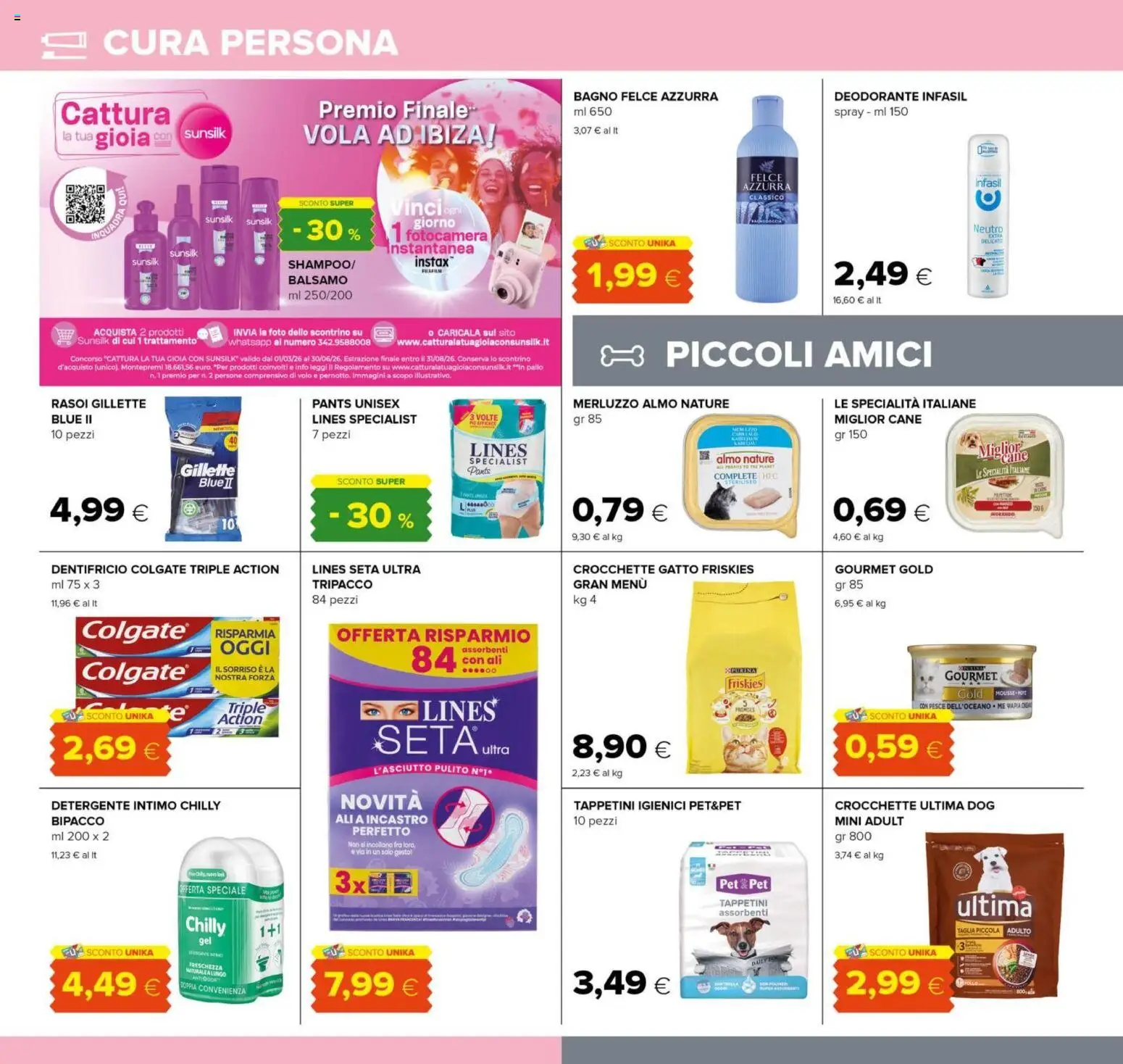 Volantino Oasi del 11.03.2026 | Pagina: 18 | Prodotti: Balsamo, Deodorante, Pesce, The