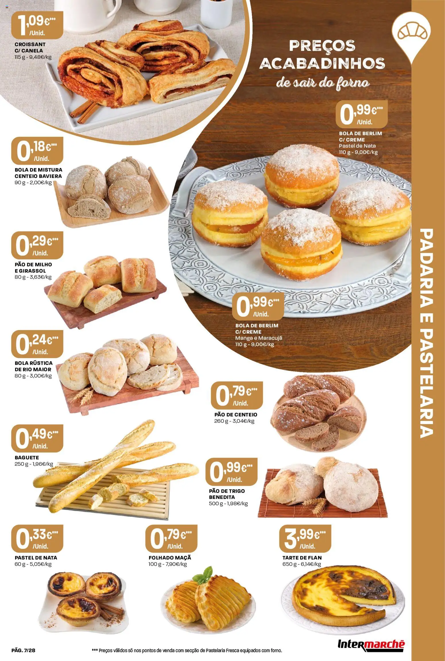 Intermarché Folheto Contact │ válido de 23/07/2026 | Página: 7 | Produtos: Centeio, Maça, Nata, Milho