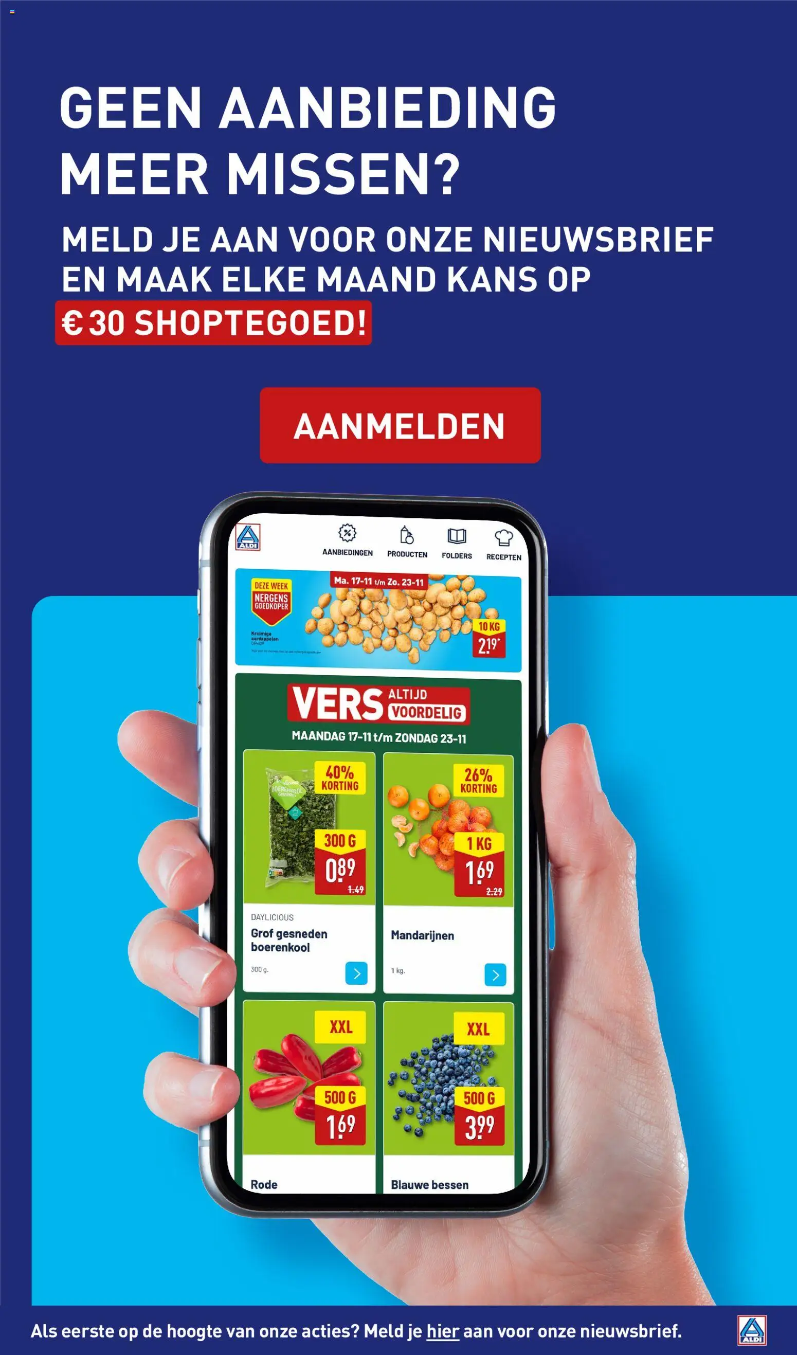 {H1} | Pagina: 35 | Producten: Folders, Boerenkool, Mandarijnen