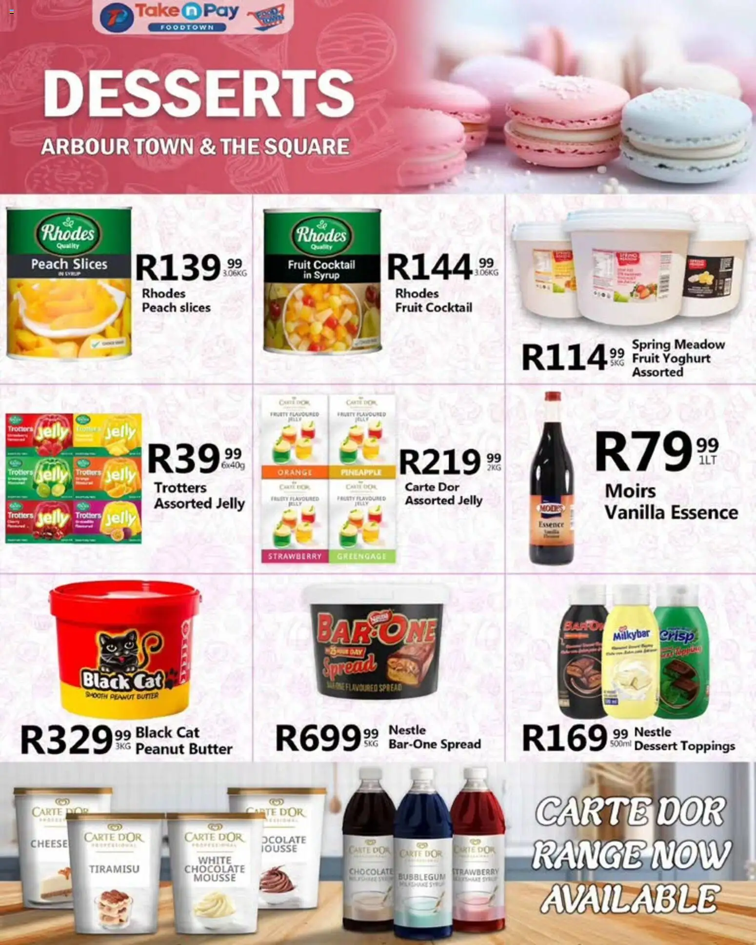 New Take n Pay catalogue – valid from 24/08/2026 | Page: 11 | Products: Chocolate mousse, Vanilla, Meadow, Pineapple