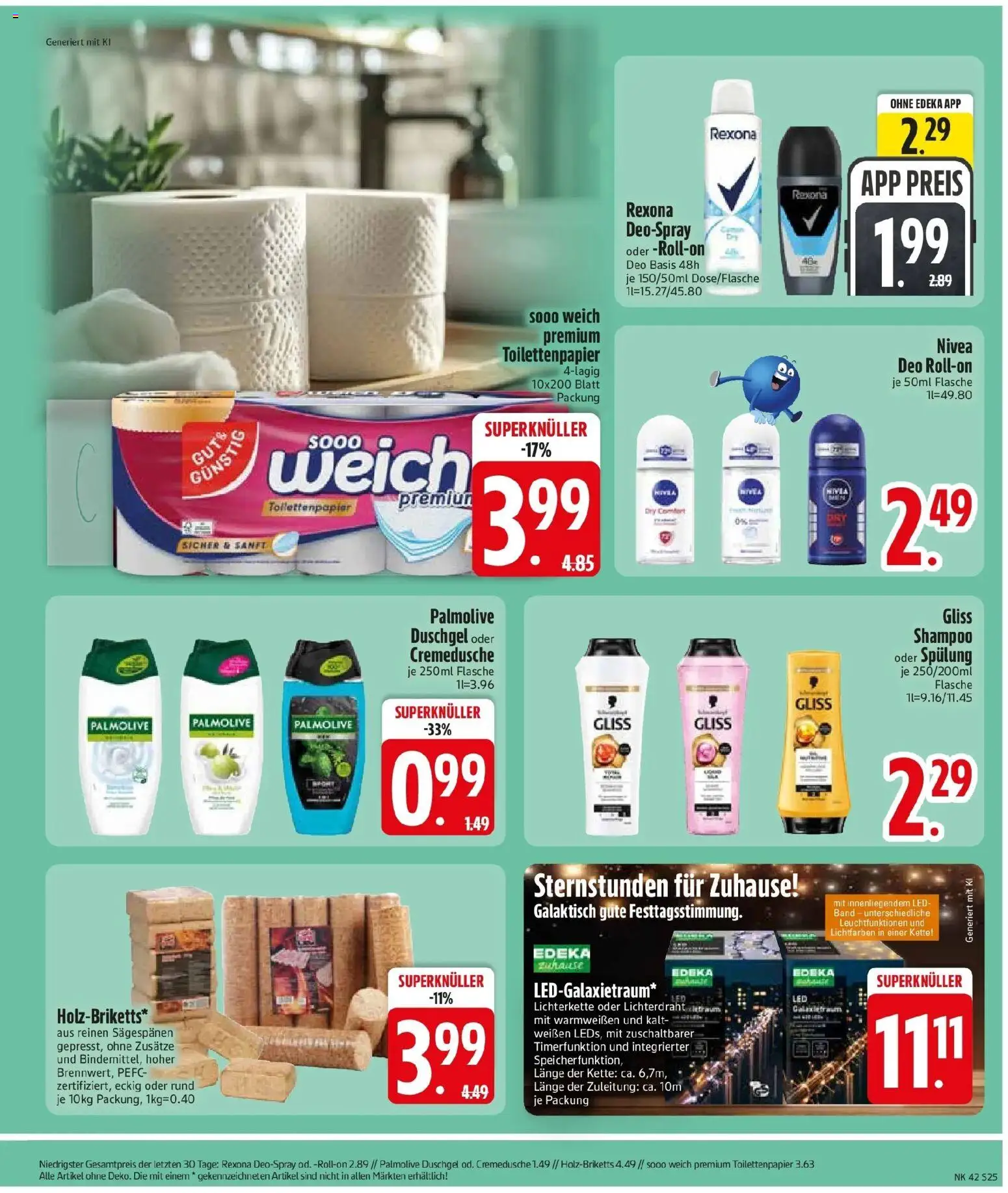 Edeka Prospekt Neusäß-Steppach (ab 12.10.2026) » Angebote Online | Seite: 27 | Produkte: Shampoo, Spülung, Duschgel, Deospray