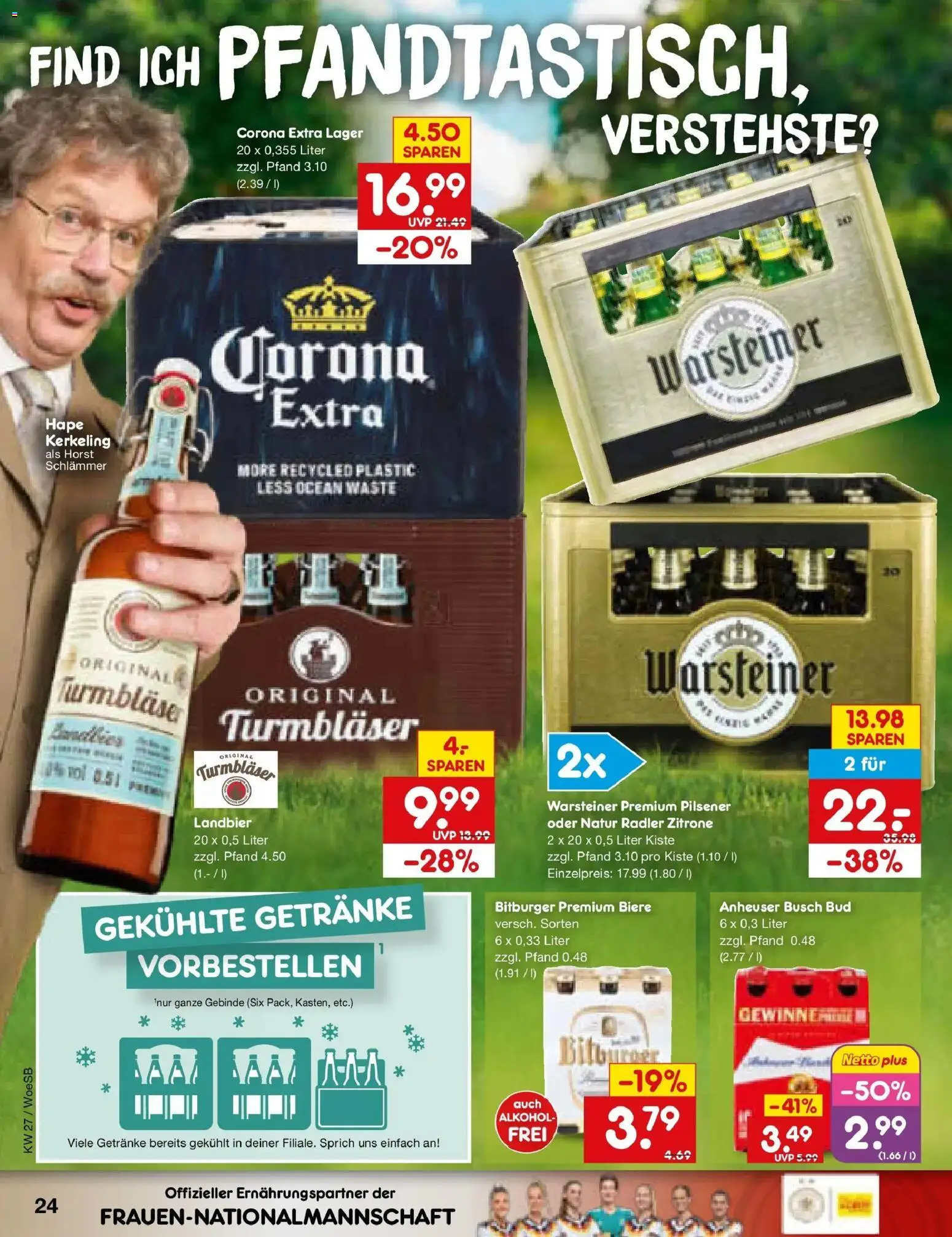 Netto Marken-Discount Prospekt Gemmingen – gültig ab 29.06.2026 | Seite: 36 | Produkte: Bitburger, Radler, Warsteiner, Zitrone