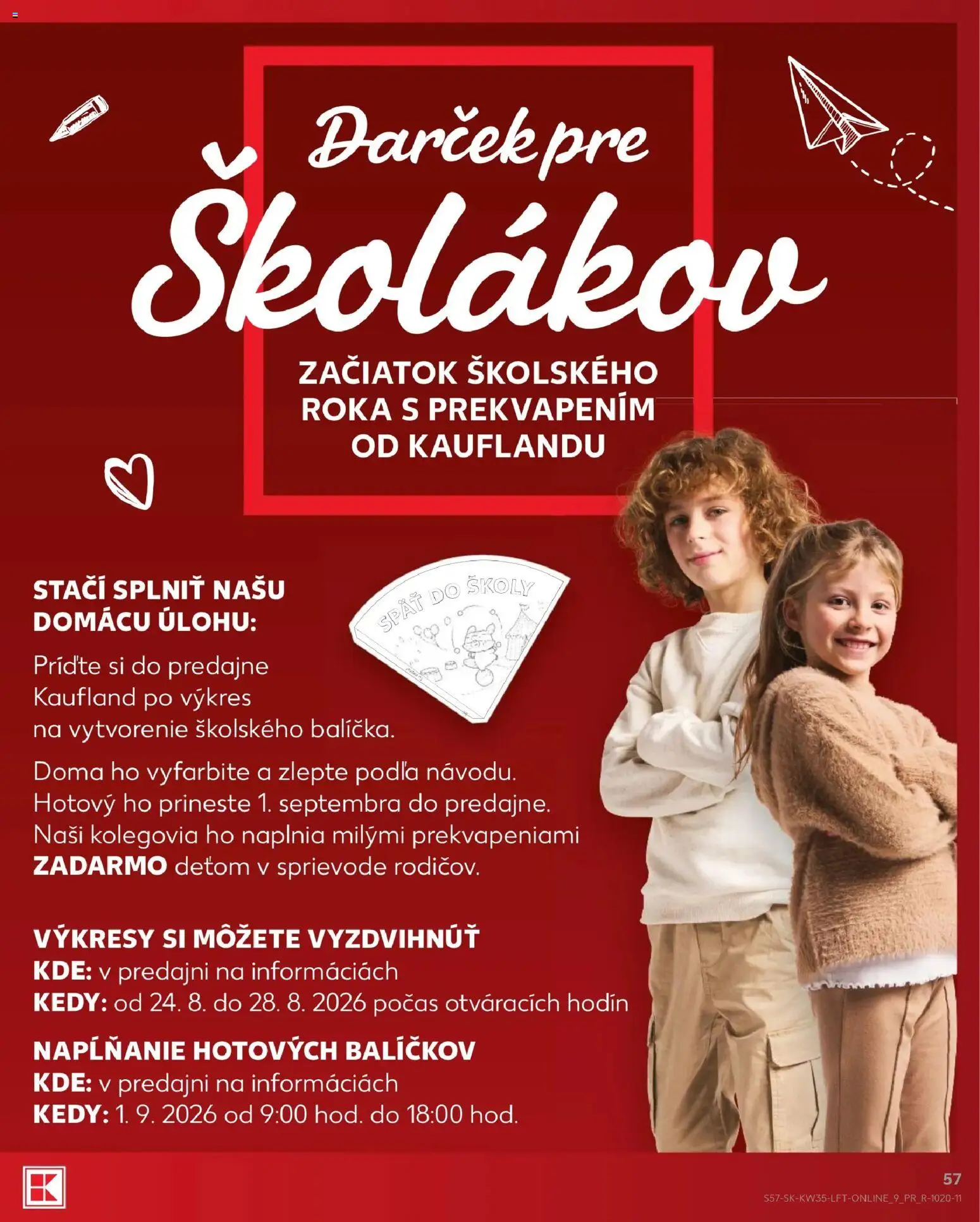 Nové Kaufland akcie – leták je platný od 27.08.2026 | Strana: 57