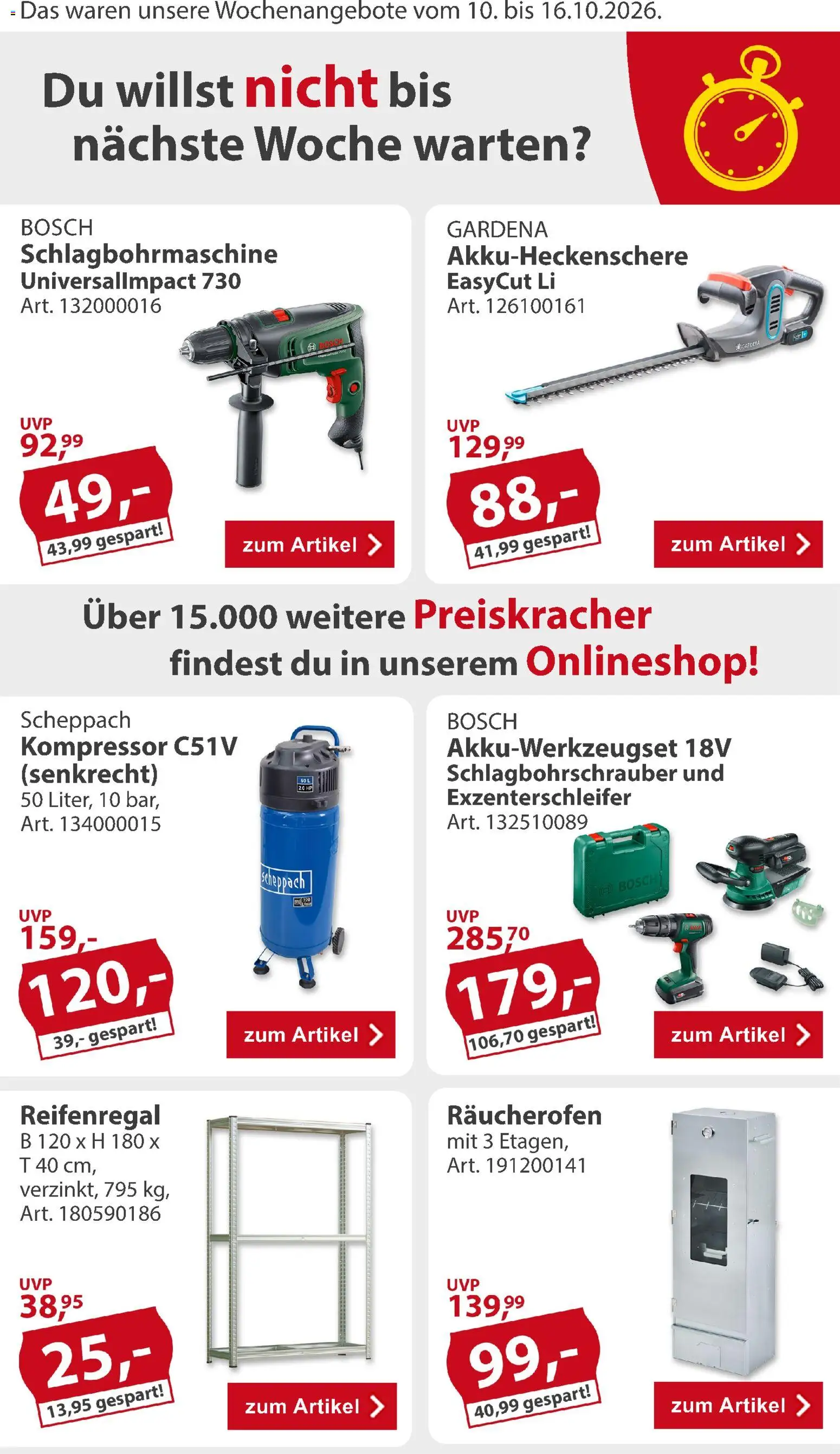 Sonderpreis Baumarkt Prospekt – gültig ab 10.10.2026 | Seite: 2