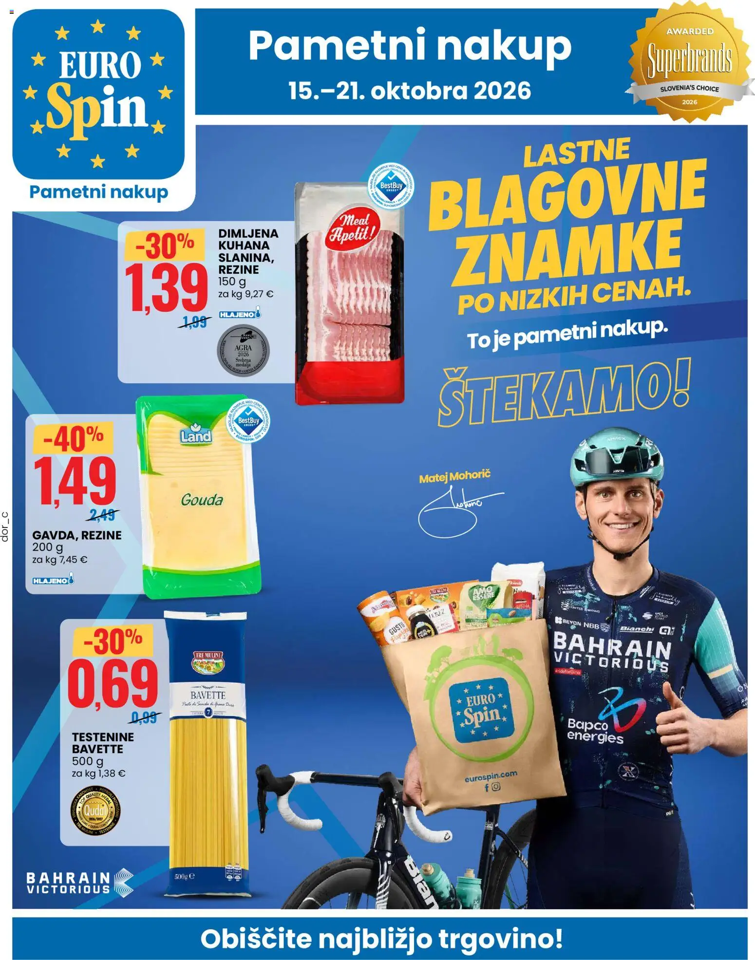 Novi Eurospin katalog ponudbe – veljaven od 15.10.2026 | Stran: 1