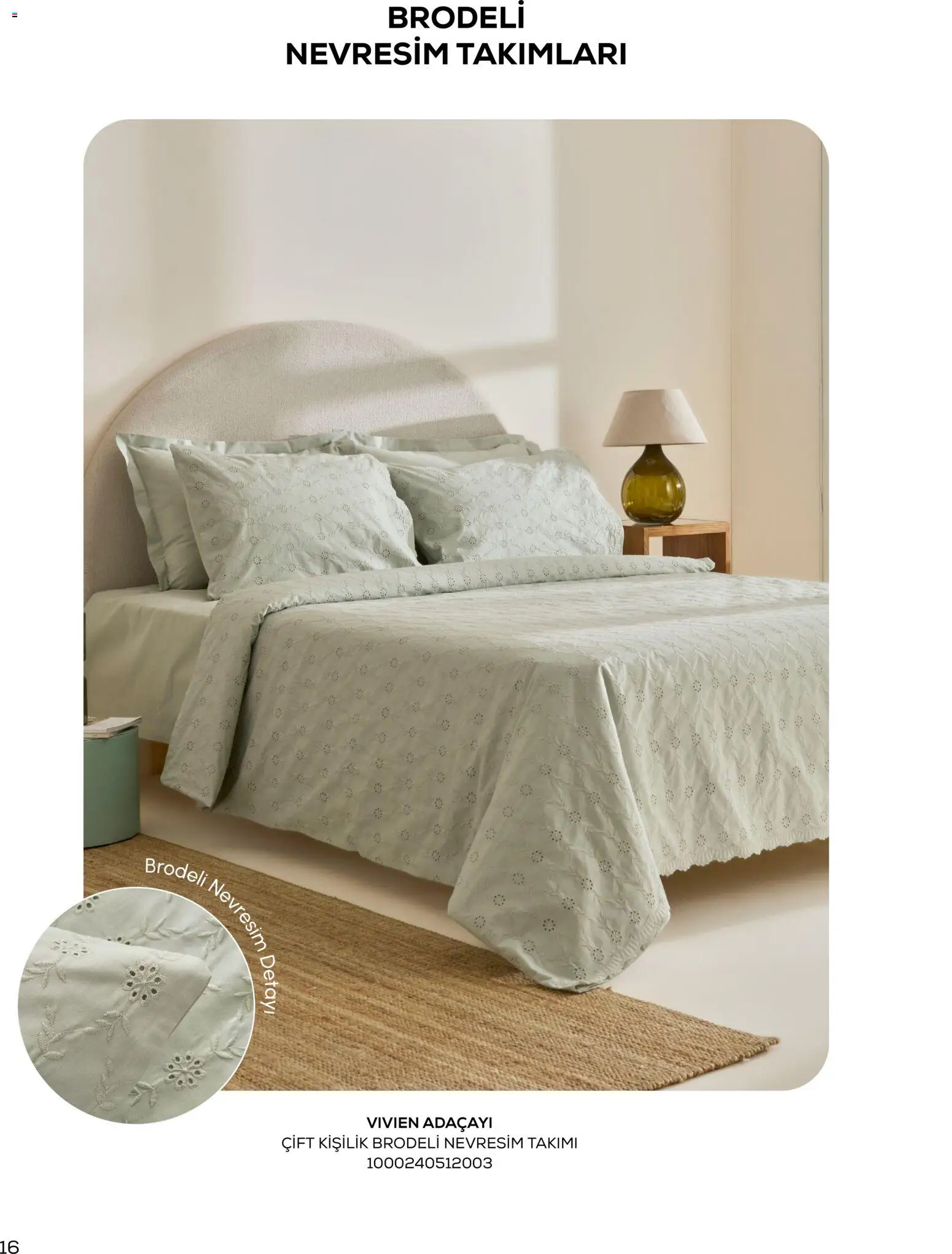 Karaca Home - Katalog Sezonsuz Karaca Home Şıklığı - İlkbahar / Yaz 2026 - 01 Mart 2026 tarihinden itibaren geçerlidir | Sayfa: 16 | Ürünler: Nevresim, Nevresim takımları