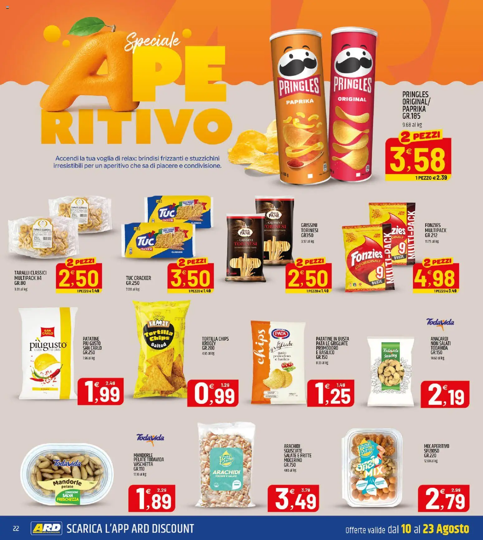 Volantino ARD Discount del 10/08/2026 | Pagina: 22