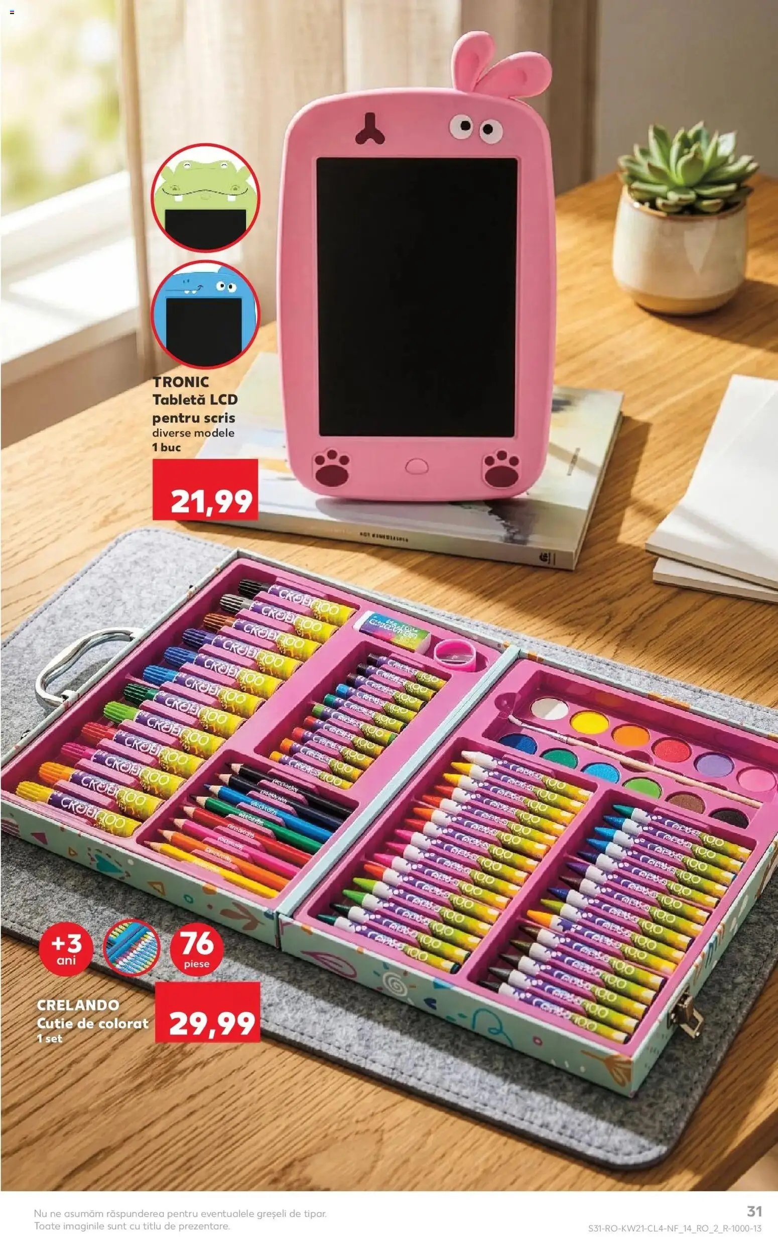 Noul catalog Kaufland – valabil de la 20.05.2026 | Pagină: 31 | Produse: Tabletă, Cutie