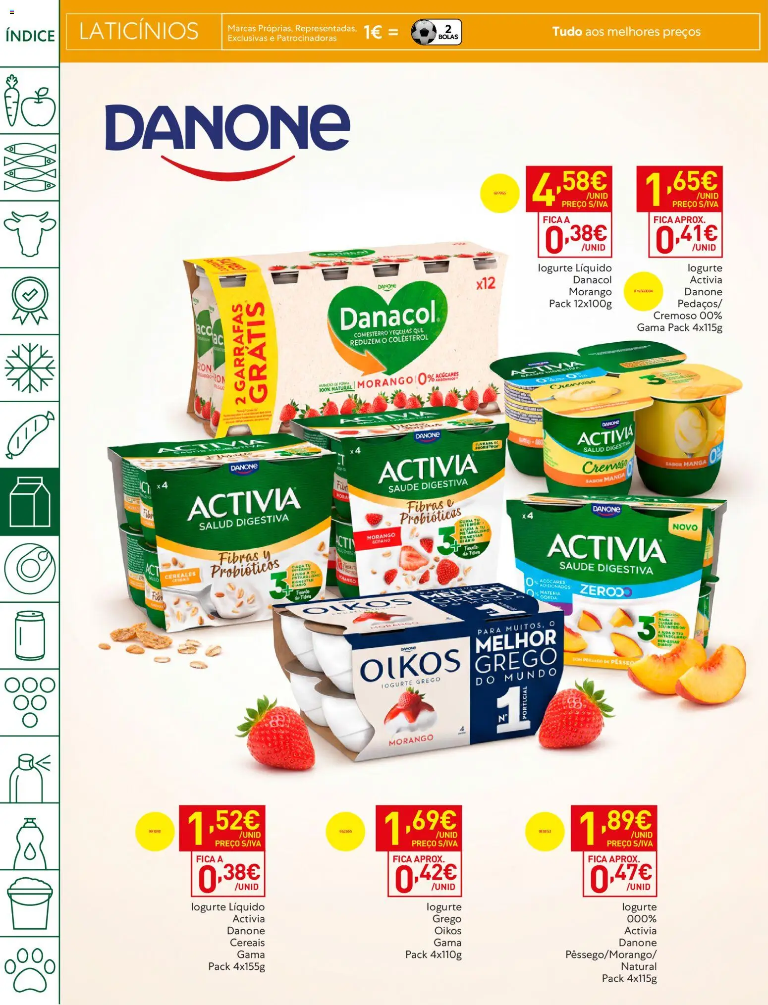 Recheio folheto │ válido de 05.05.2026 | Página: 18 | Produtos: Probióticos, Iogurte, Cereais