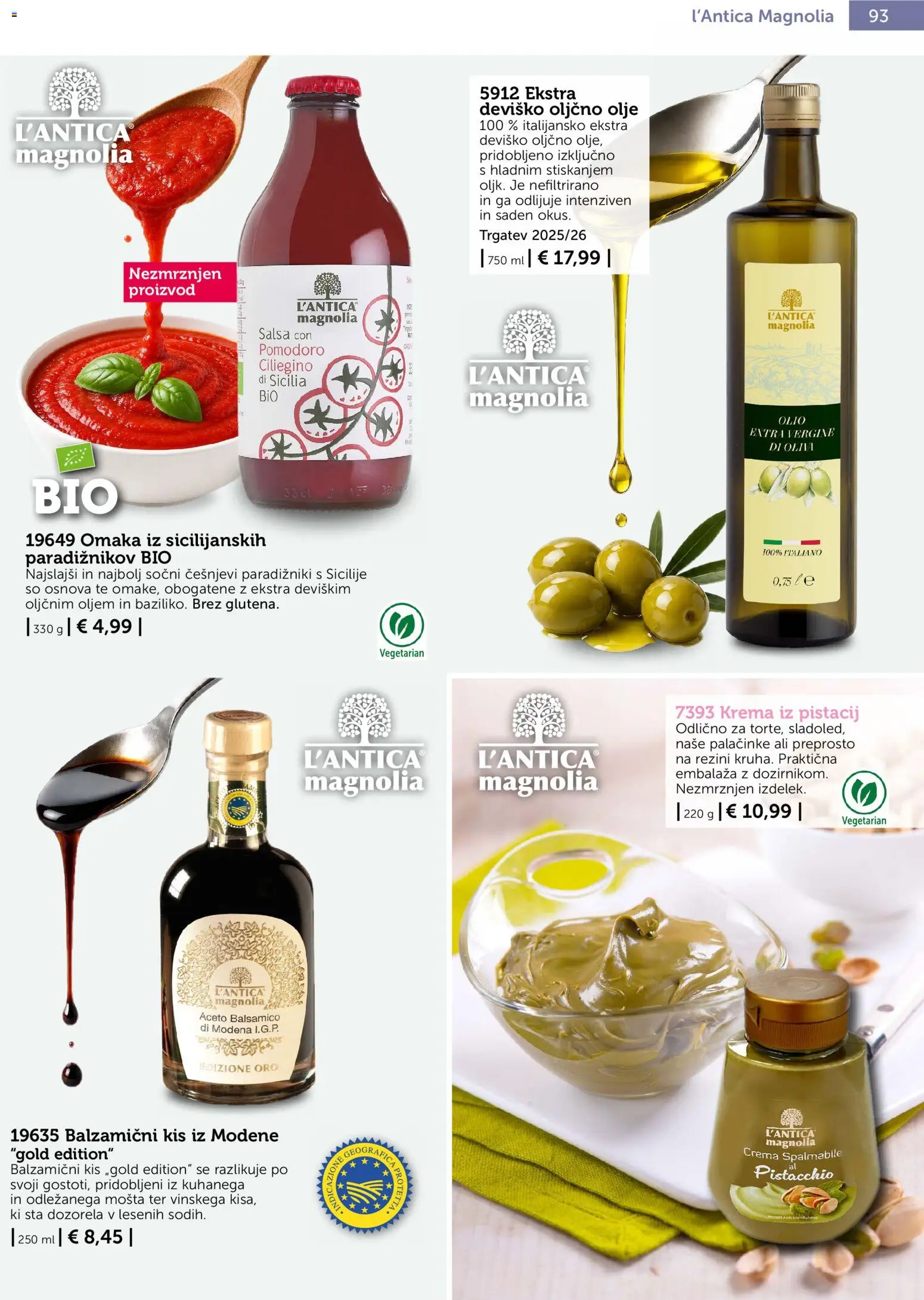 Novi Bofrost katalog ponudbe – veljaven od 01.10.2026 | Stran: 91 | Izdelki: Palačinke, Krema, Olje, Omaka