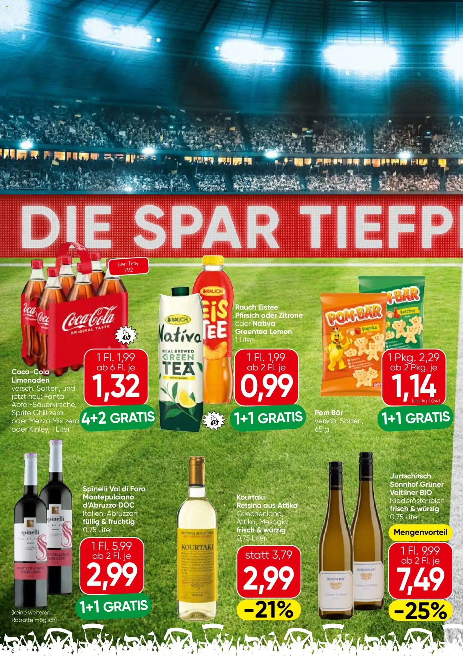 Spar Flugblatt - Wien gültig ab 09.07.2026 | Seite: 6 | Produkte: Ketchup, Zitrone, Pfirsich