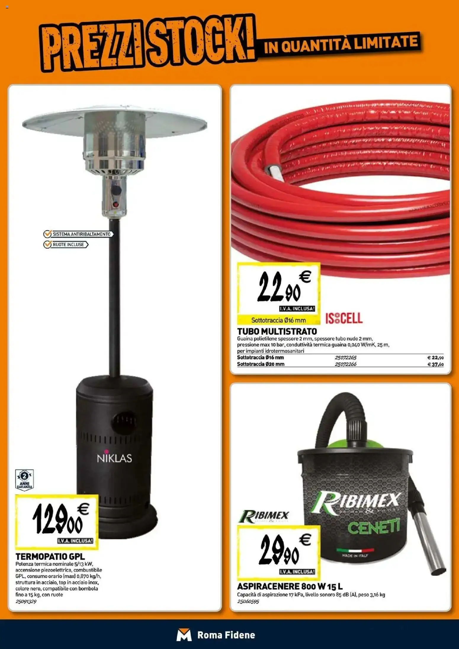 Nuovo TECNOMAT catalogo Roma dal 24/09/2026 > offerte anteprima 🛍️ | Pagina: 9 | Prodotti: Top, Tubo, Aspiracenere