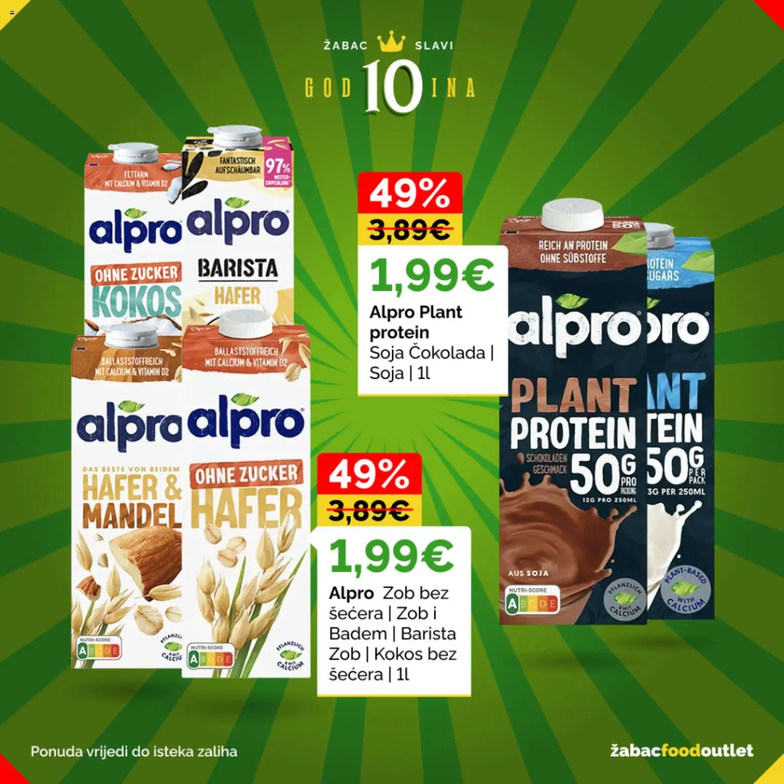 Žabac katalog | vrijedi od 01.06.2026 | Stranica: 11 | Proizvodi: Čokolada, Alpro, Badem