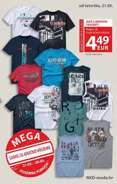 NKD Katalog - Pregled kataloga iz trgovine NKD, vrijedi od 21.05.2026 | Stranica: 9 | Proizvodi: Majica bez rukava, Majica