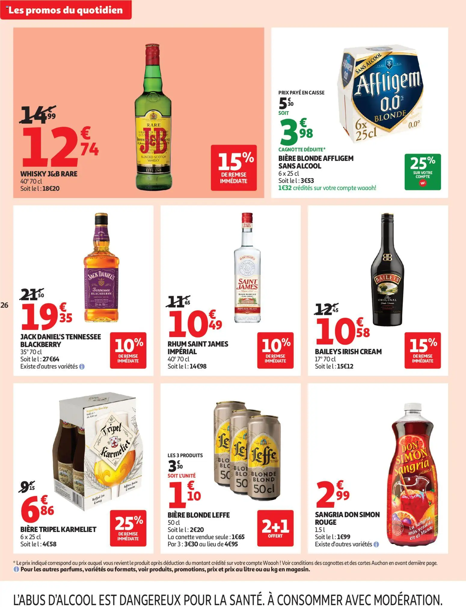 {H1} | Pagina: 26 | Producten: Whisky, Darált marhahús, La