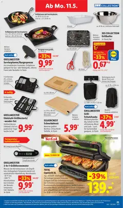 Lidl Prospekt ab 11.05.2026 gültig | Seite: 43 | Produkte: Grill, Gartenmöbel, Backofen