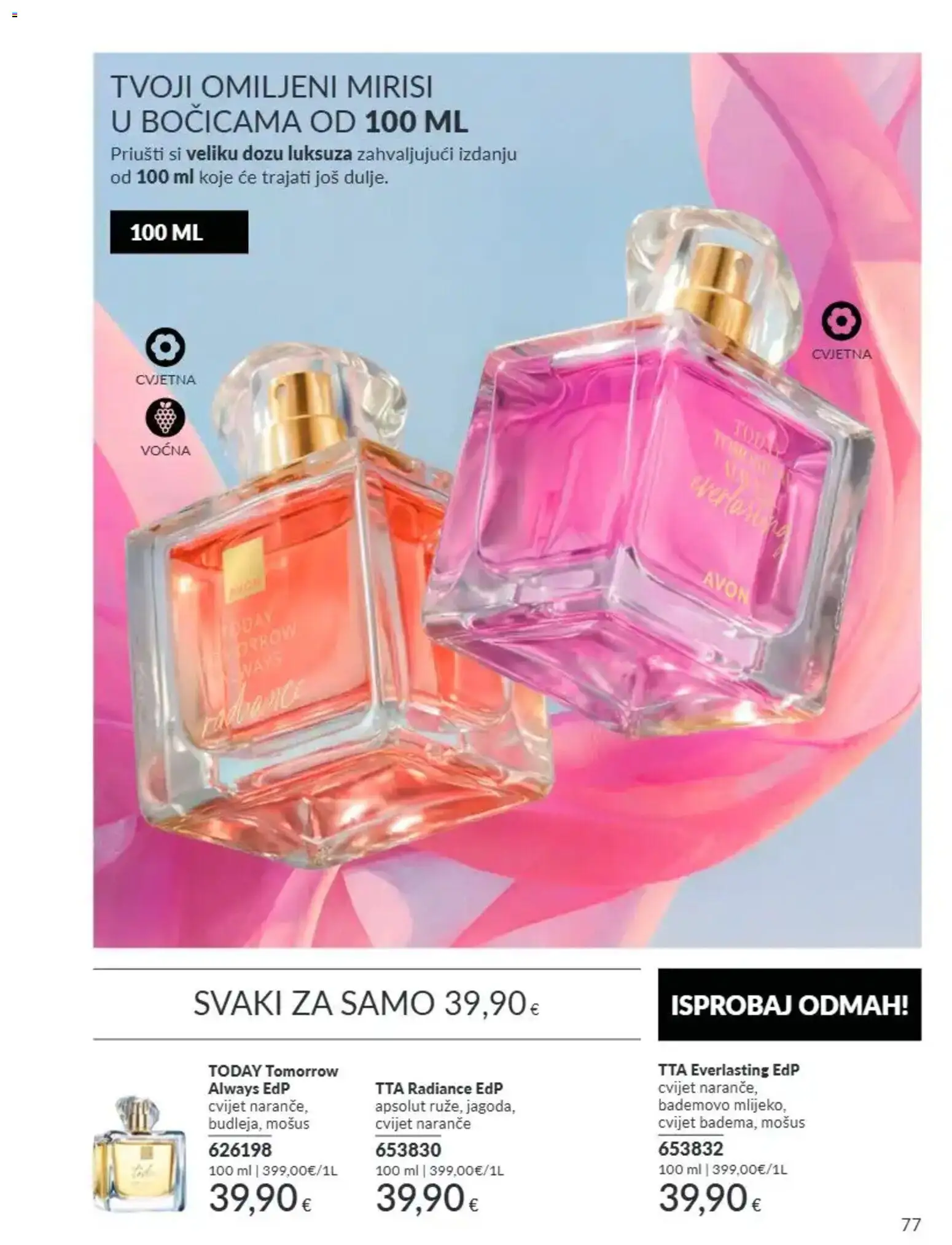 Avon katalog | vrijedi od 01.09.2026 | Stranica: 77