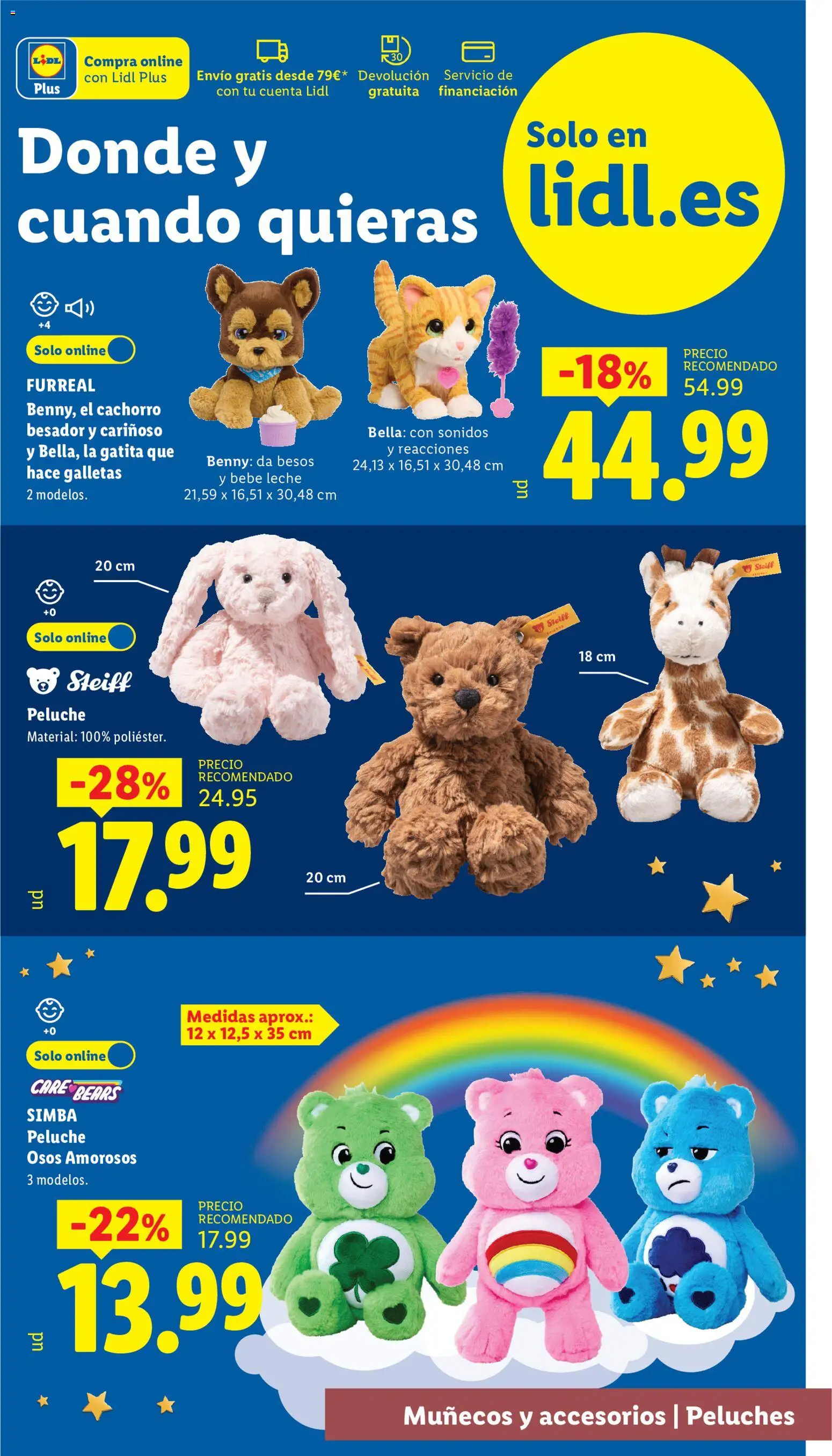 Lidl - Juguetes de imaginación │ válido desde el 21/10/2026 | Página: 25 | Productos: Leche, Galletas, Peluches